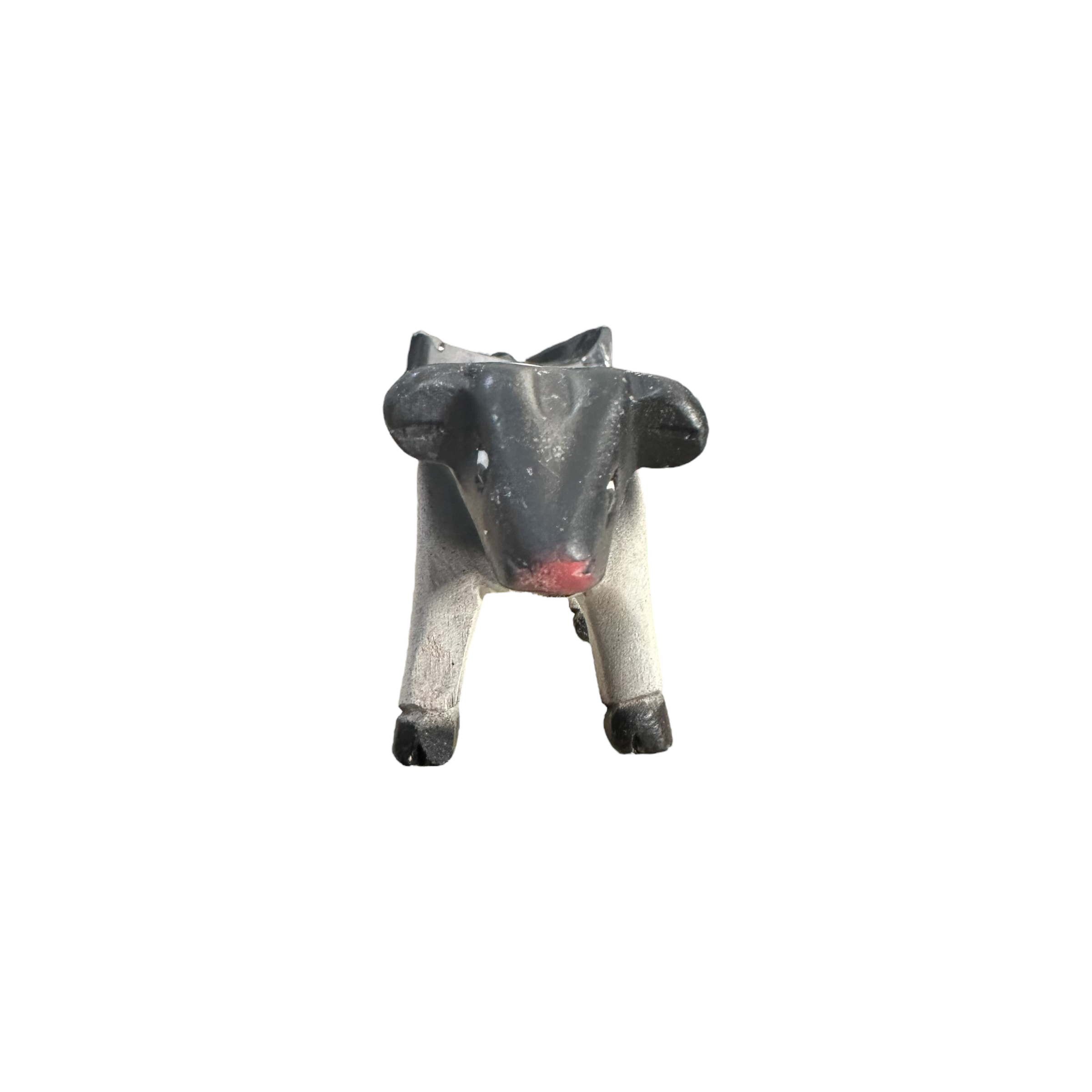 4" Painted Wooden Musical Whistle Cow Instrument