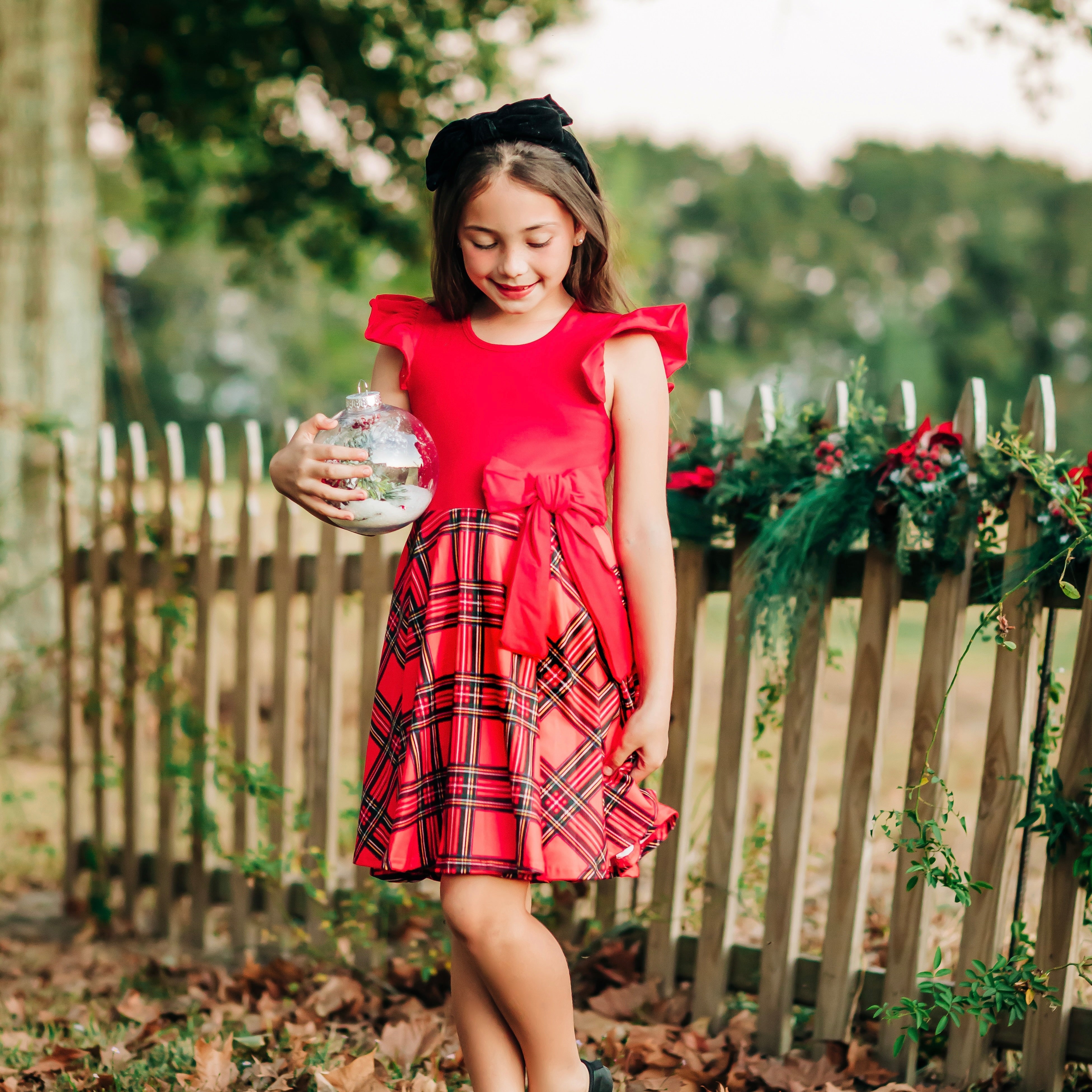 Red Fancy Twirl Dress
