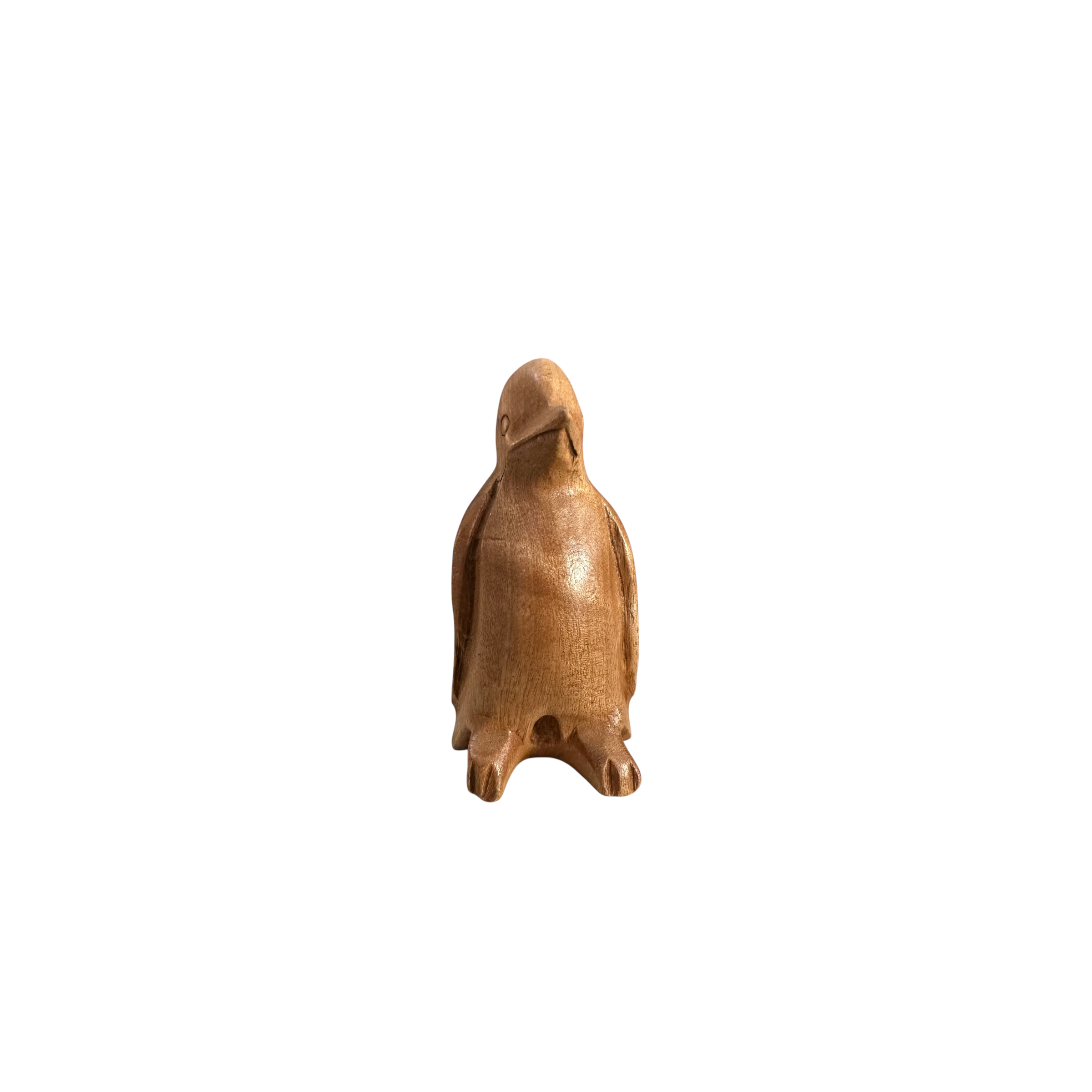 4" Nature Wood Musical Whistle Penguin Instrument