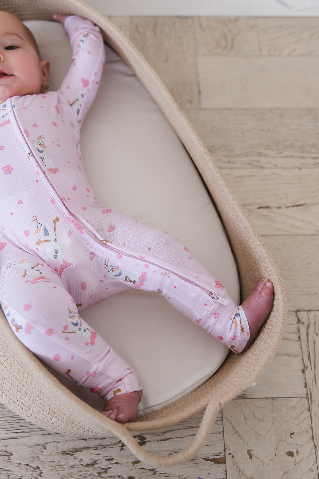 Pink Flurry (ribbed) - Zippy