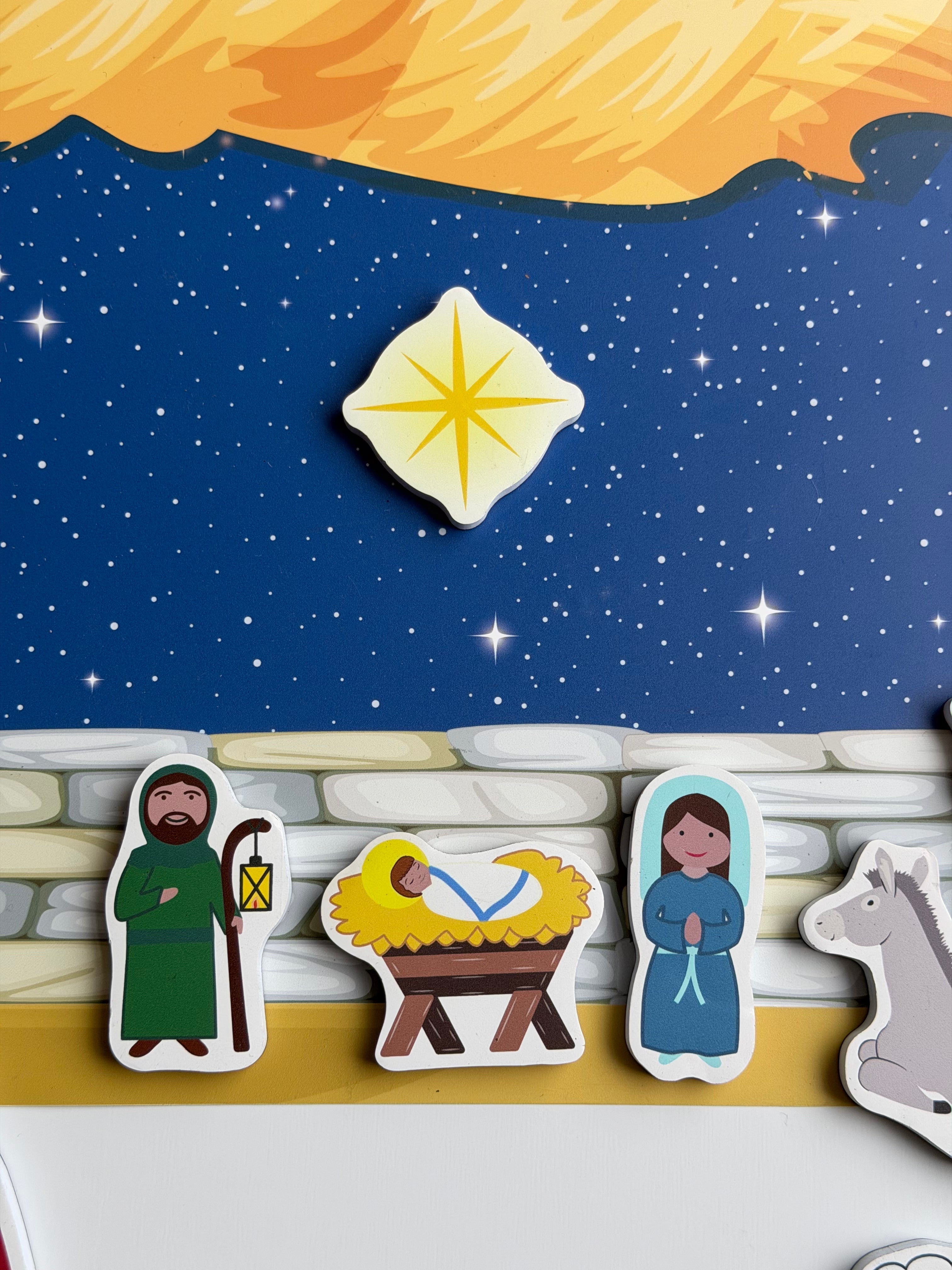Nativity Magnet Set