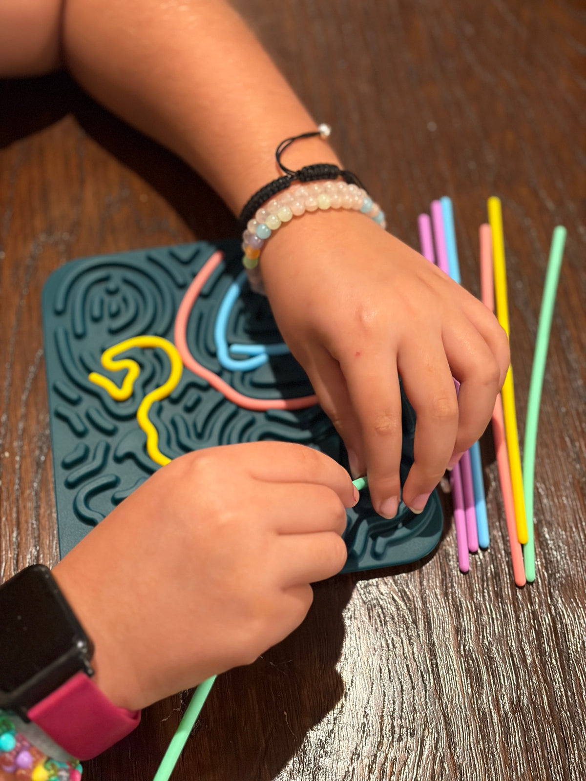 Silicone Calm Board Sensory Puzzle & Fine Motor Toy