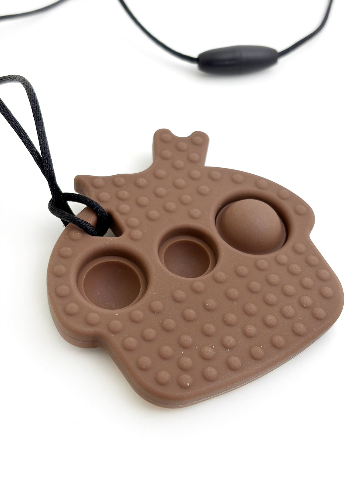 Chocolate Cupcake Pop It Sensory Pendant & Fidget Toy