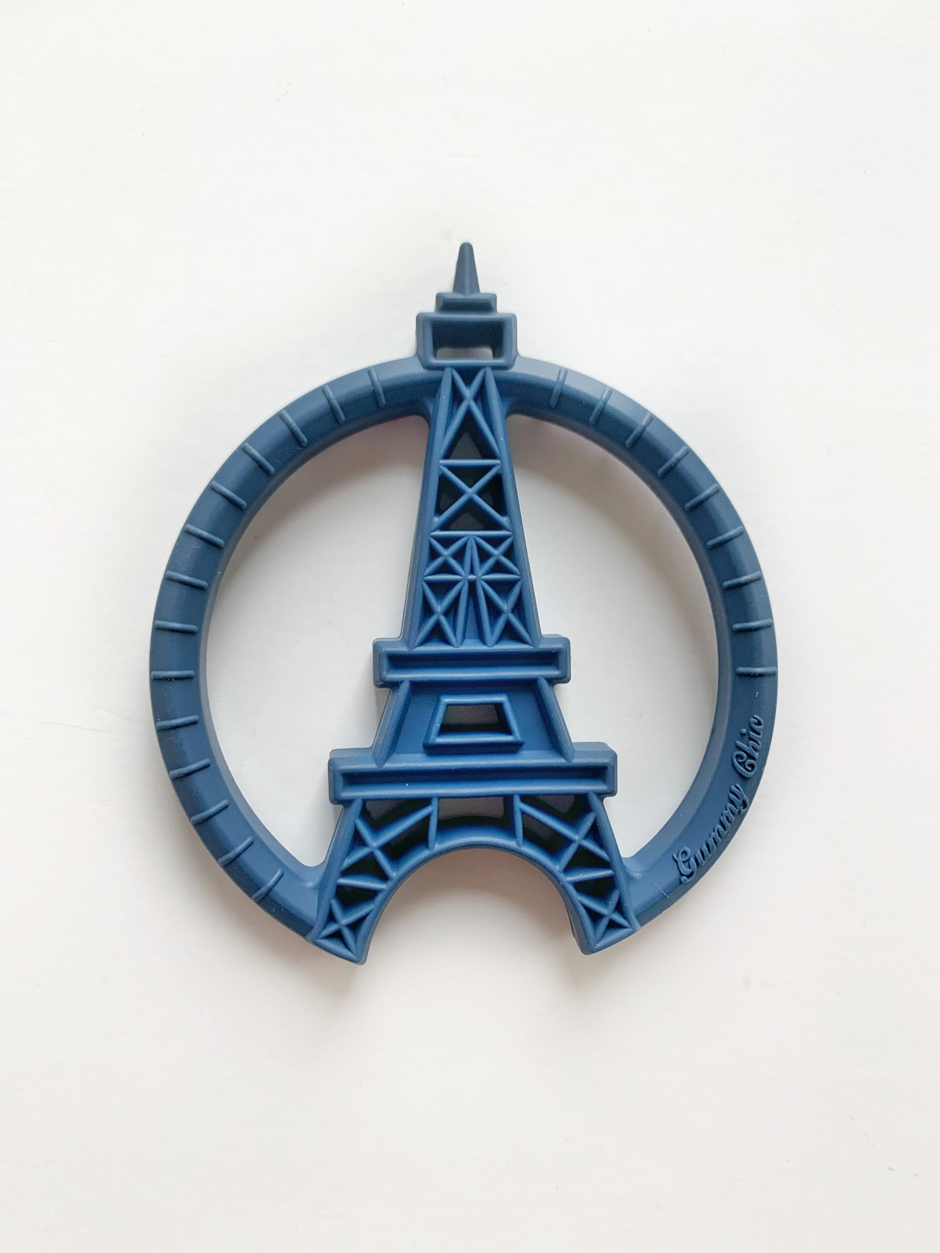 Paris Themed Baby Blanket - Organic Cotton Receiving Blanket By