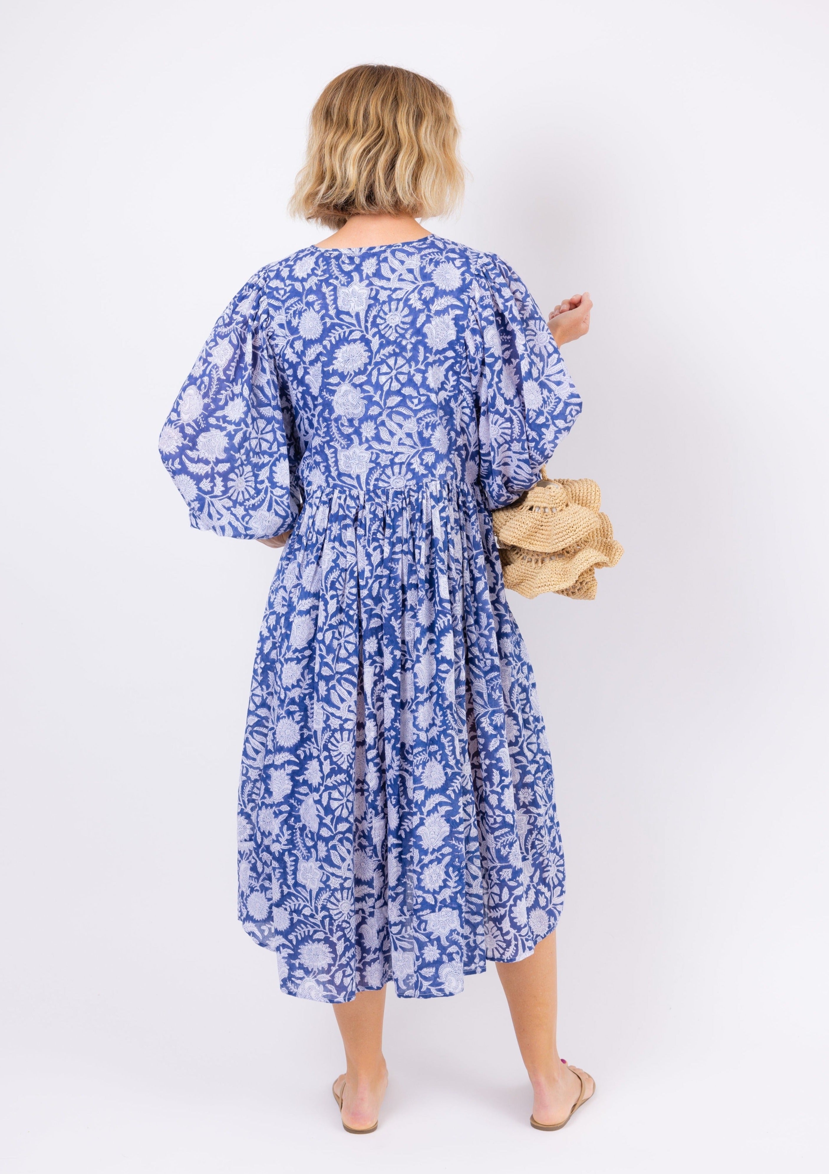 Amalfi Dress- Blue