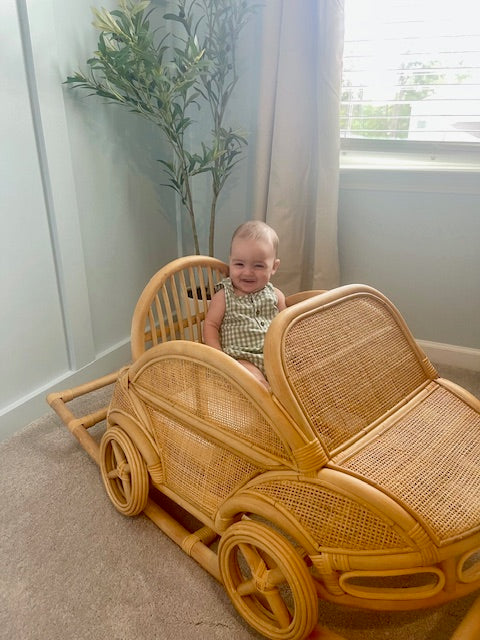 Kids Rattan Car