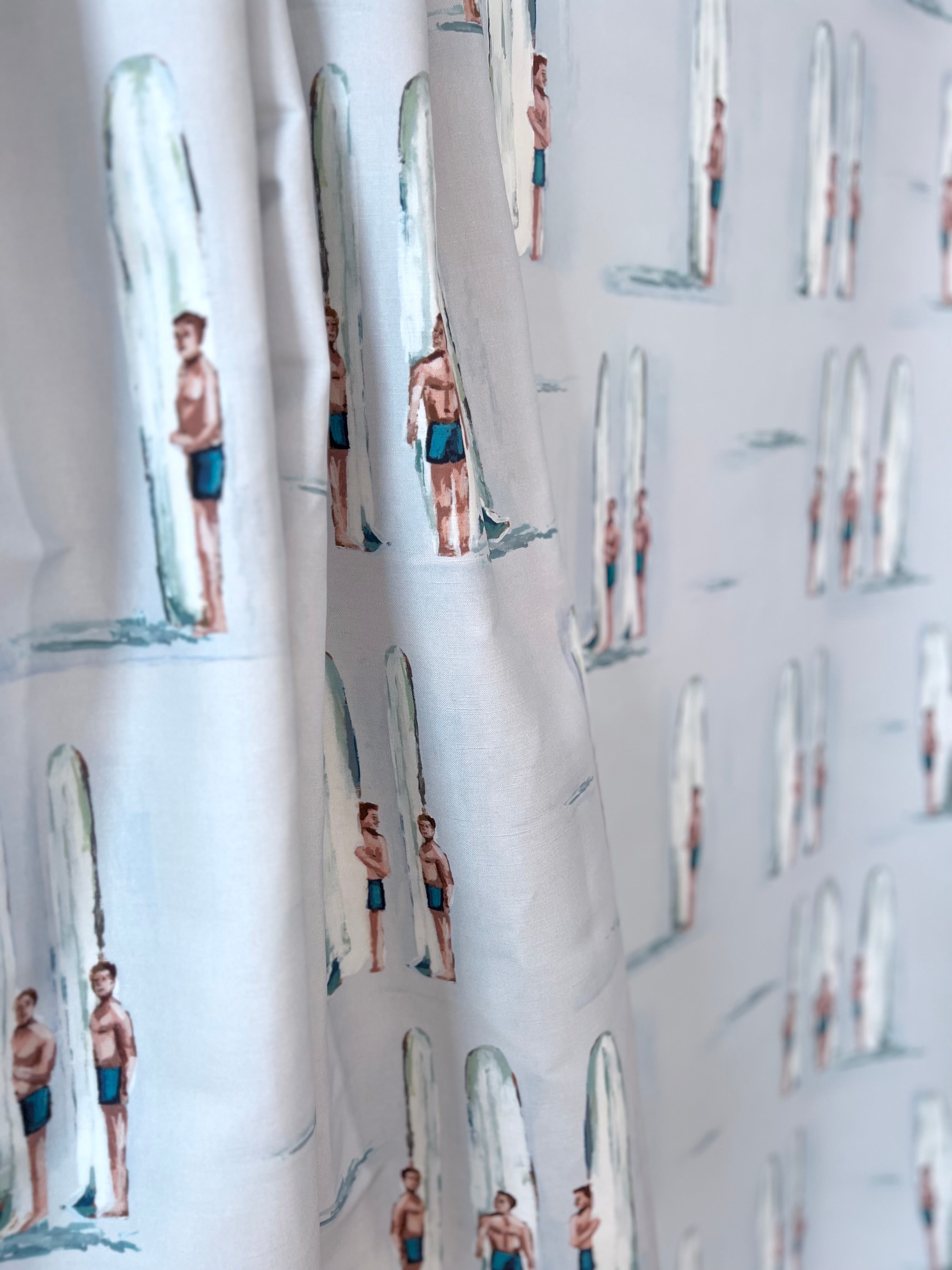 Surfers For Charlie In Sea Wallpaper
