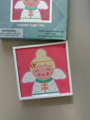 Gem Art Craft Kit Guardian Angel (pink)