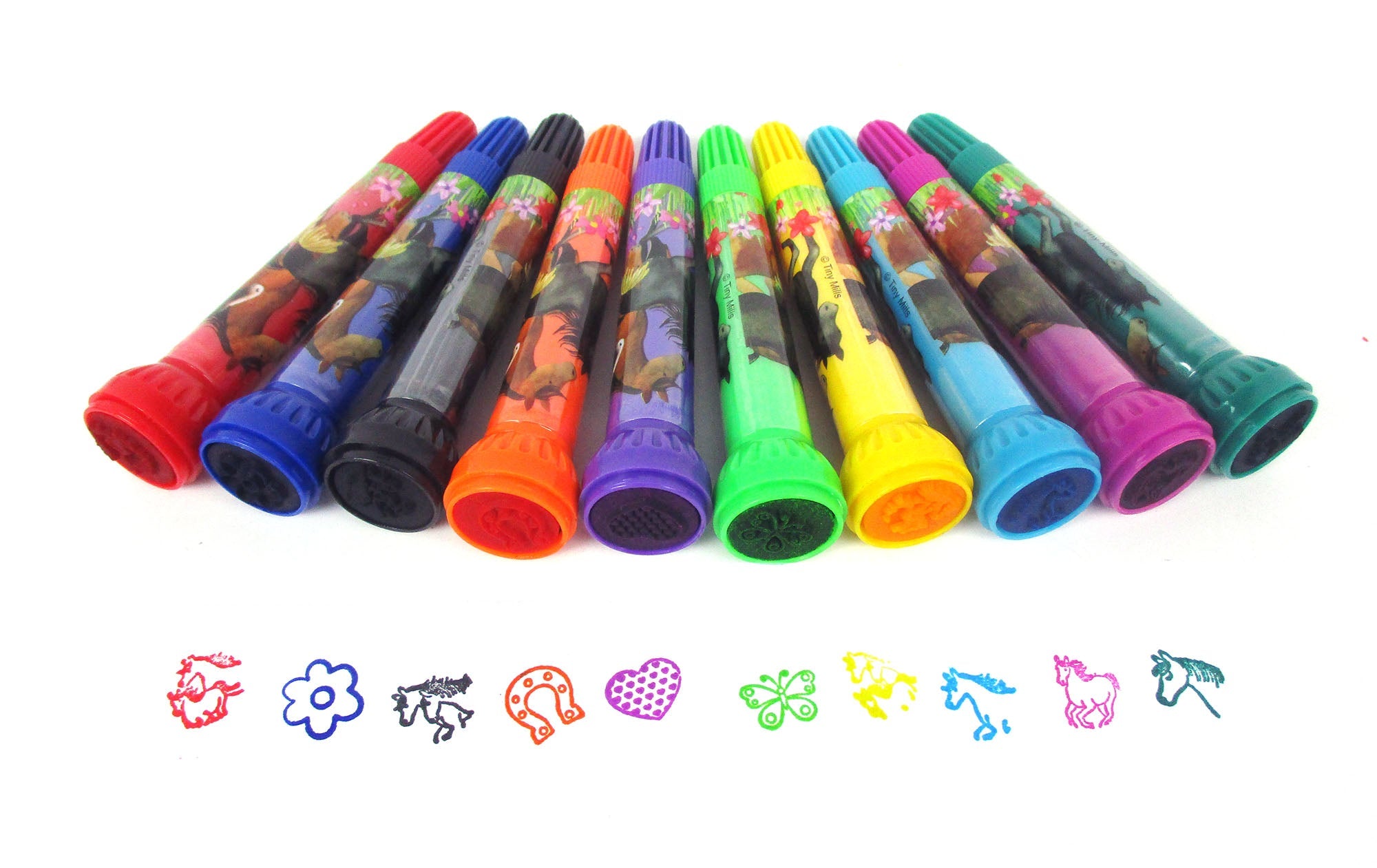 Horse Stamp Marker Set - Set Of 10