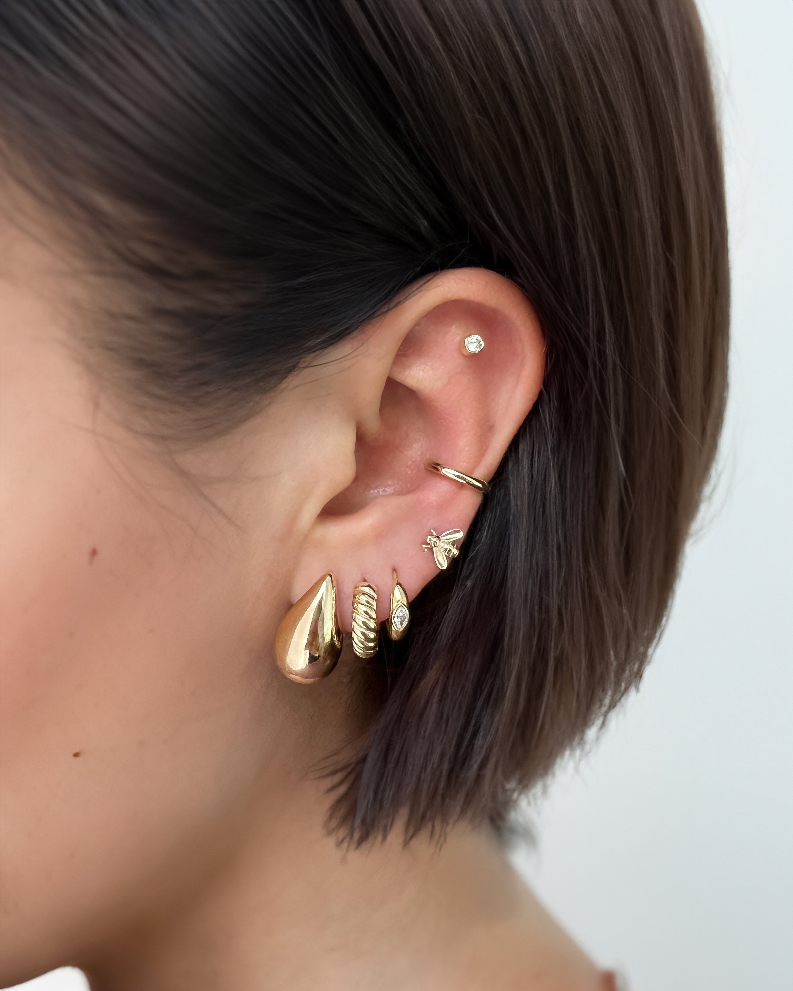 14k Gold Ear Cuff