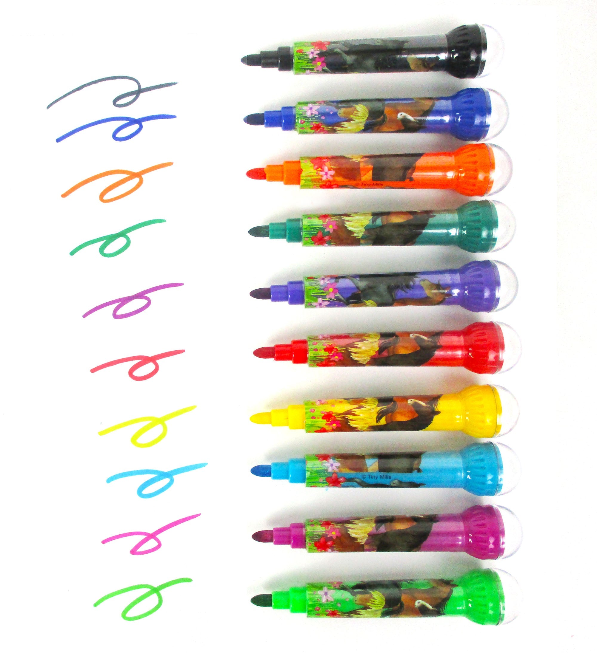 Horse Stamp Marker Set - Set Of 10