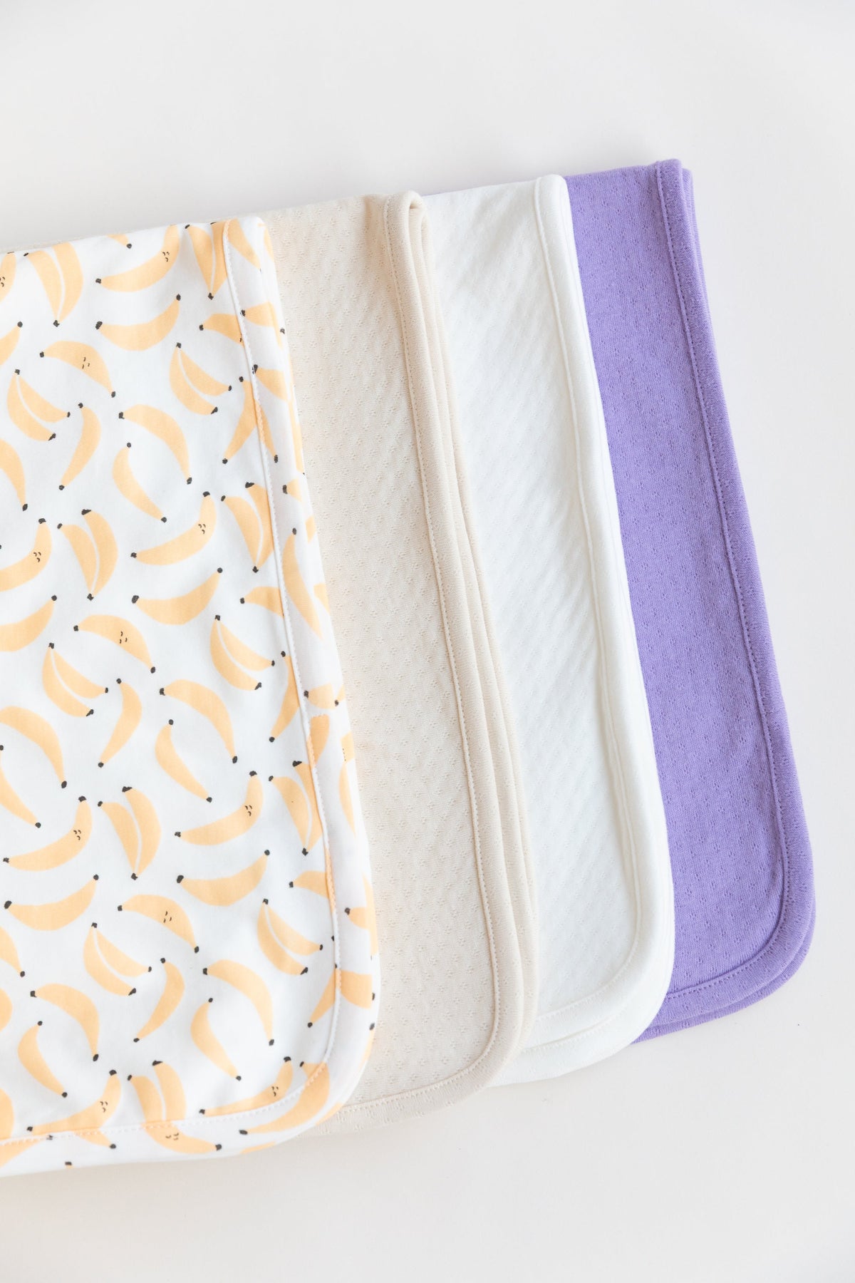 Ecru Pointelle Organic Pima Cotton Baby Blanket
