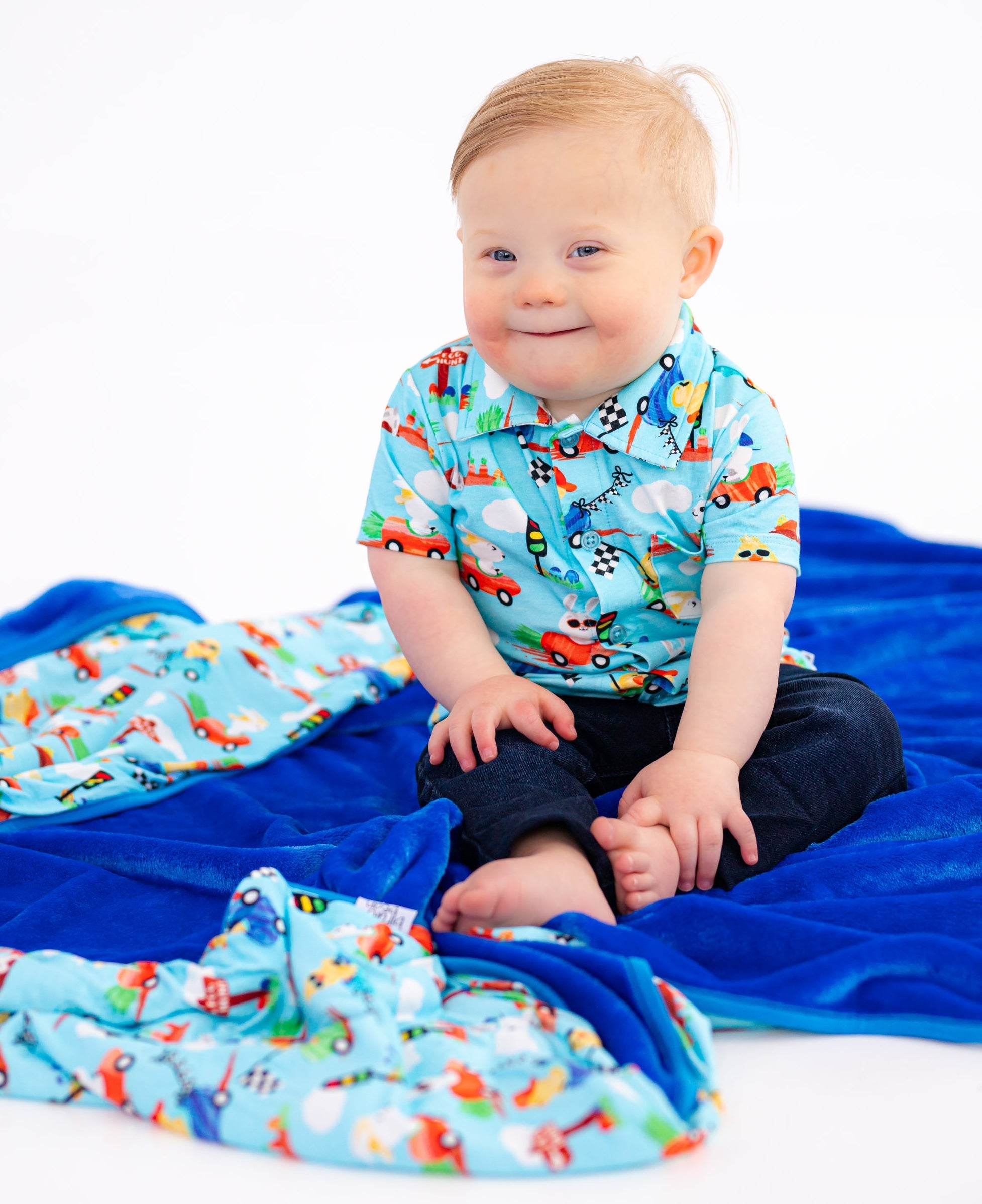 Judah Plush Toddler Birdie Blanket