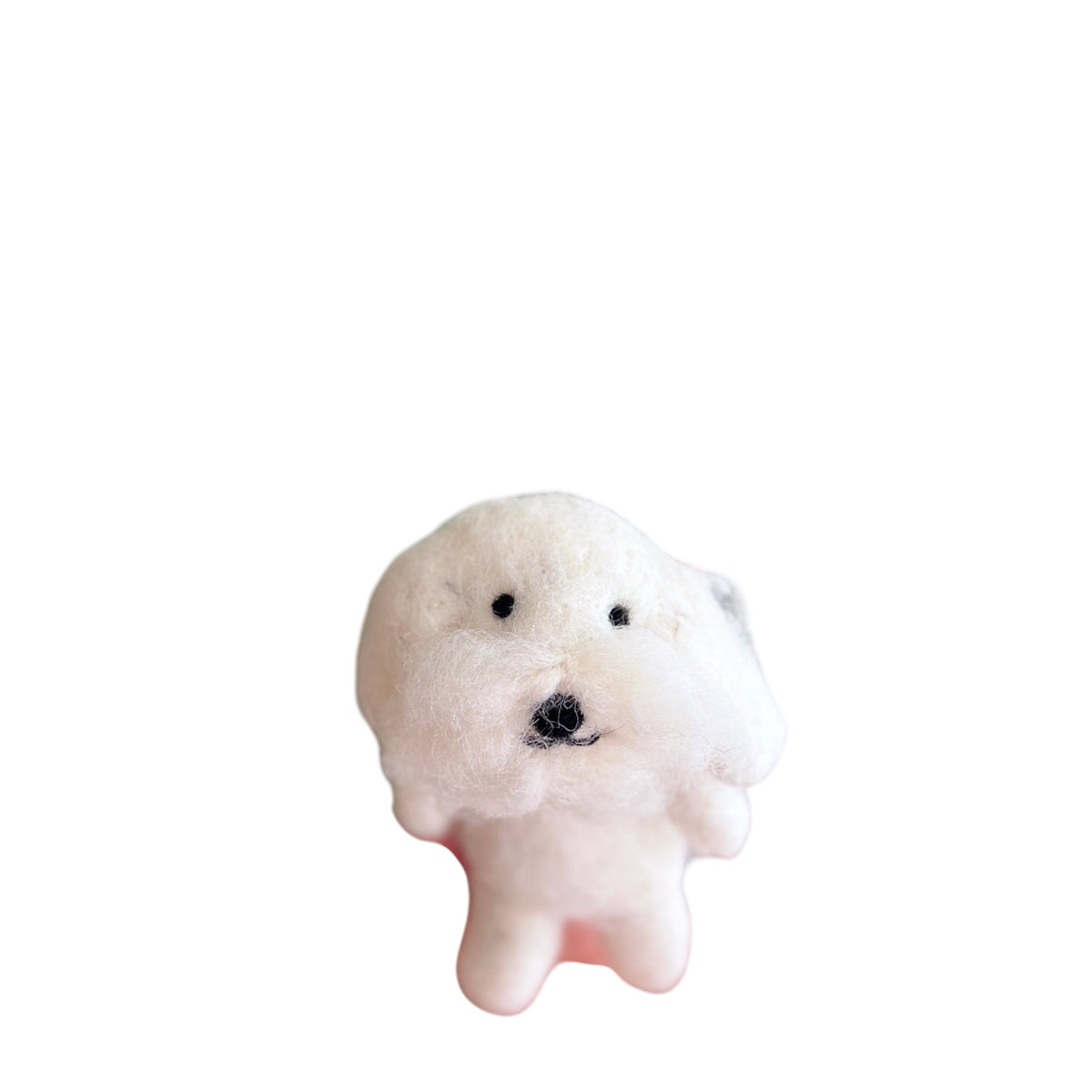 Maltese Dog Finger Puppet