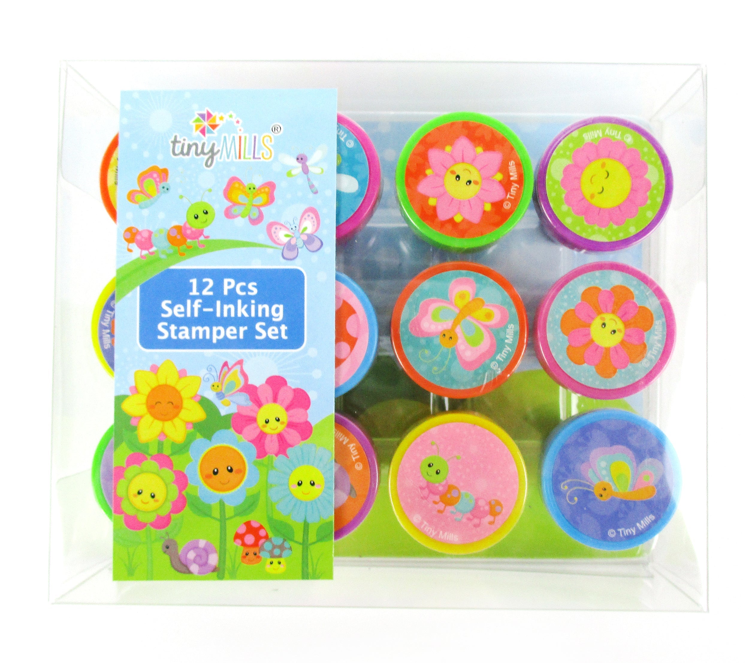 Butterfly And Flower Garden Stamp Kit
