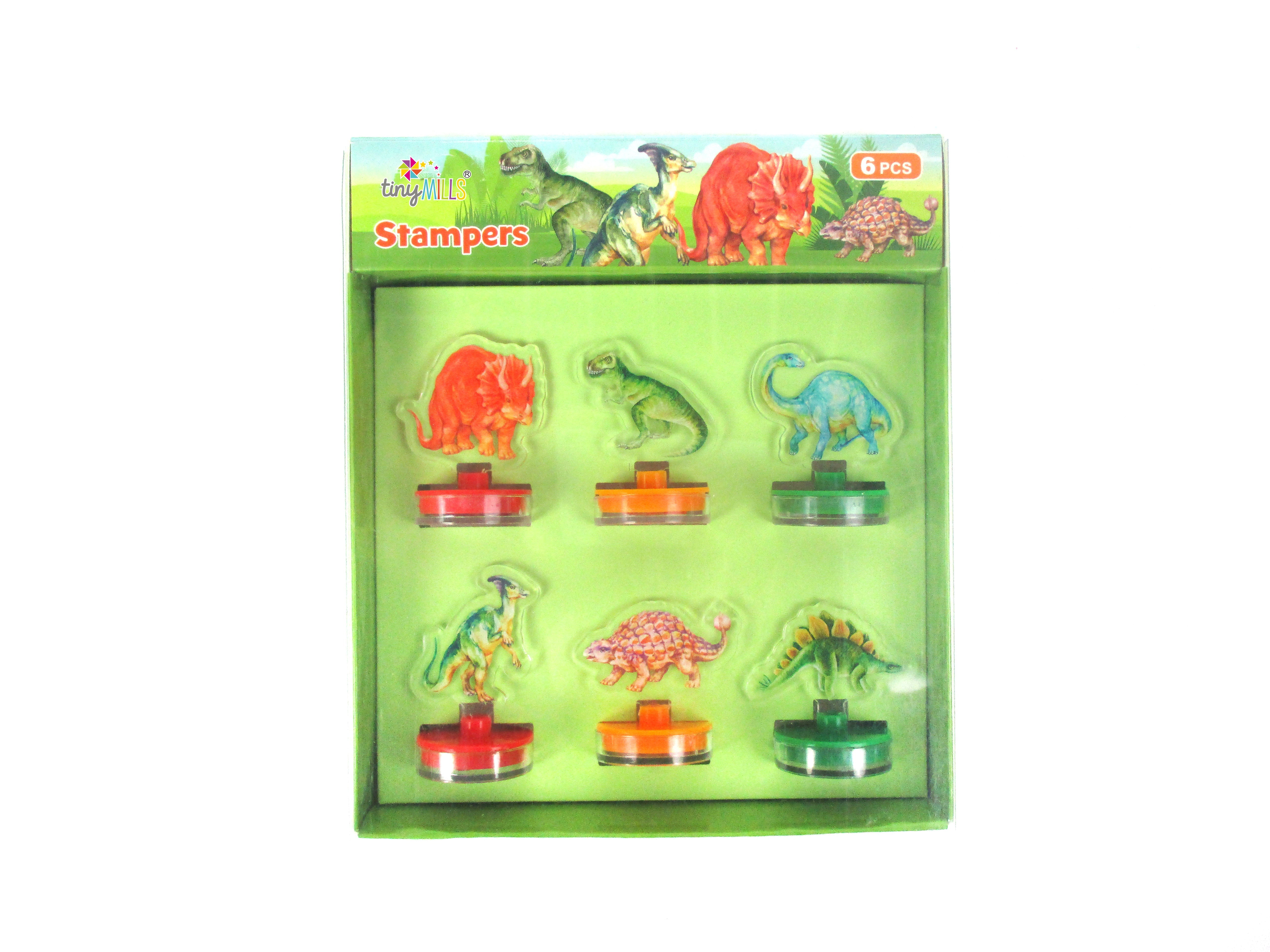 Jurassic Acrylic Stamp Set Of 6