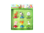 Farm Animals Acrylic Stamp Set Of 6