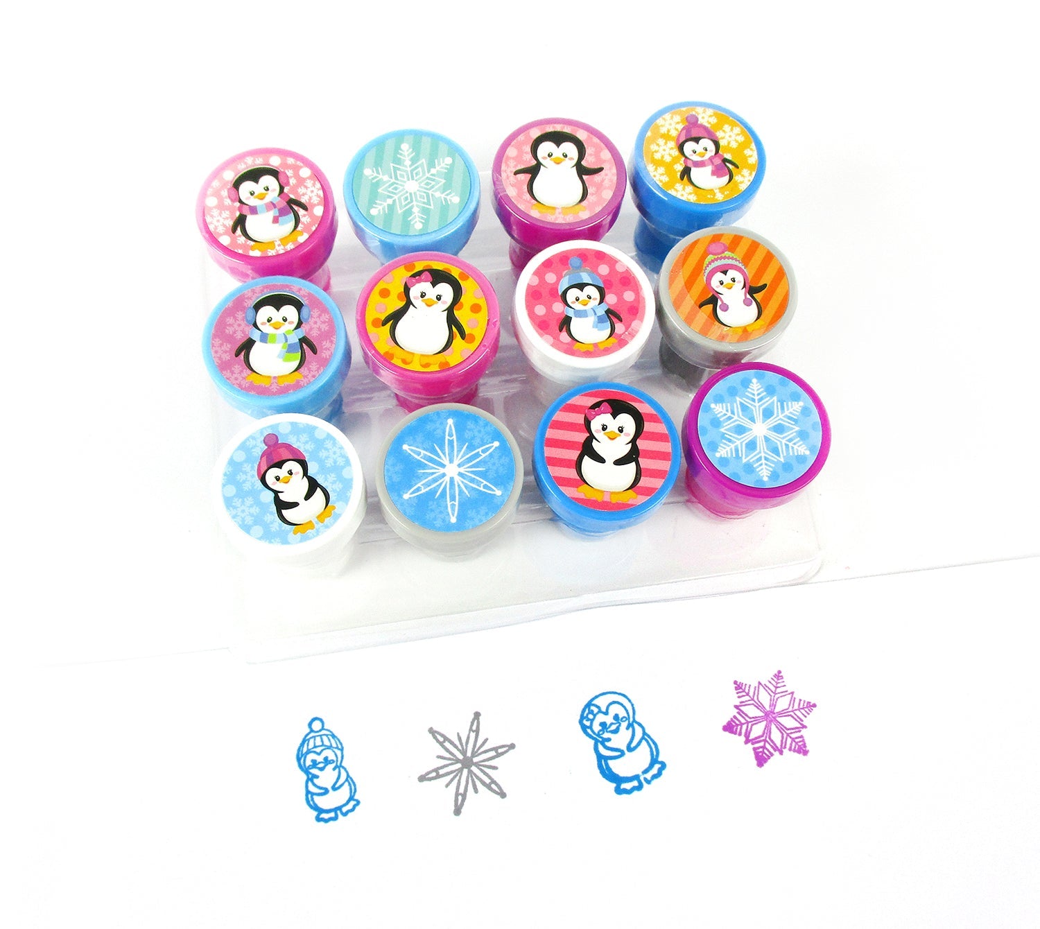 Penguin Party Favor Bundle For 12 Kids