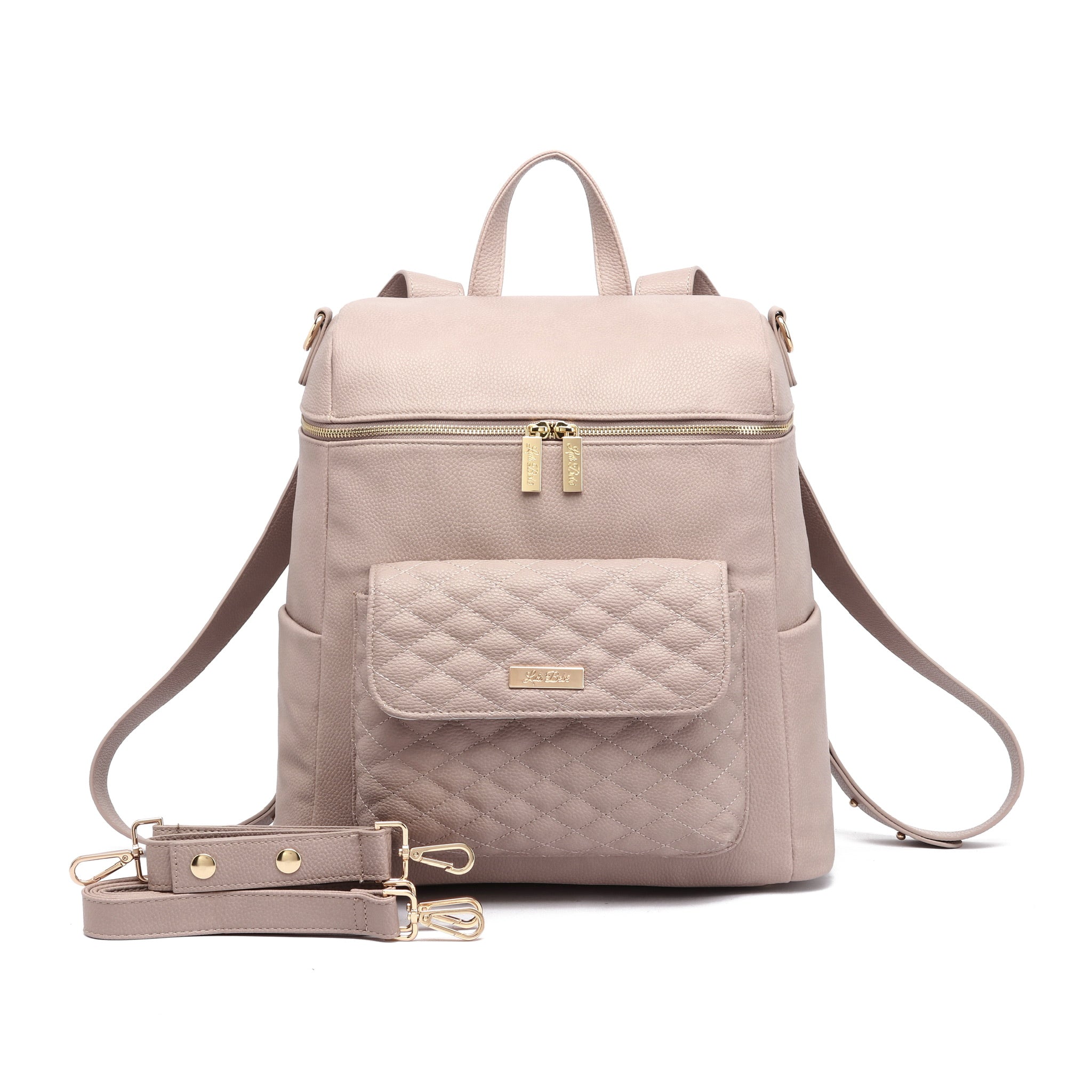 Monaco Diaper Bag | Nude Rose