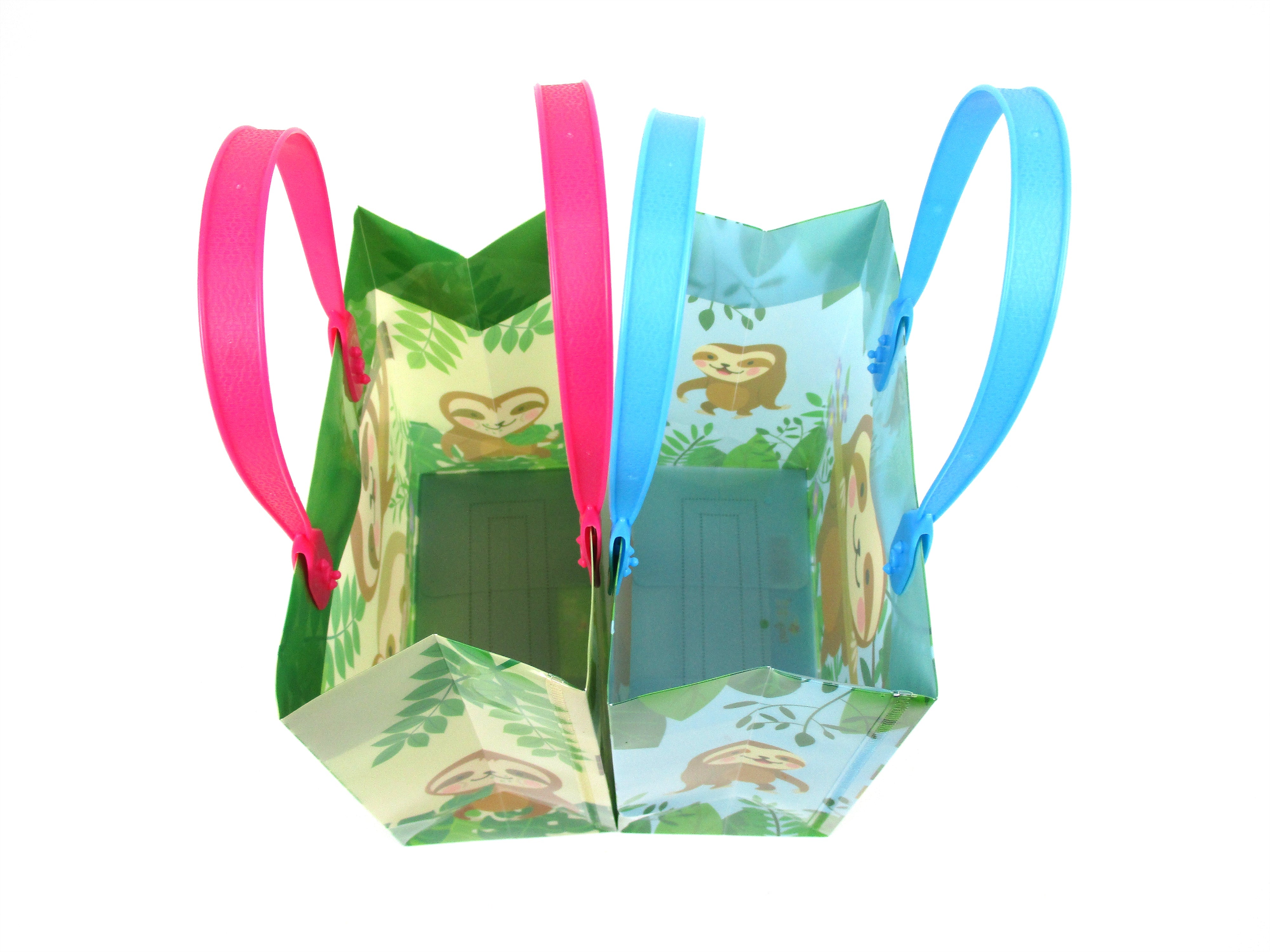 Sloth Party Favor Bags Treat Bags - Set Of 6 Or 12