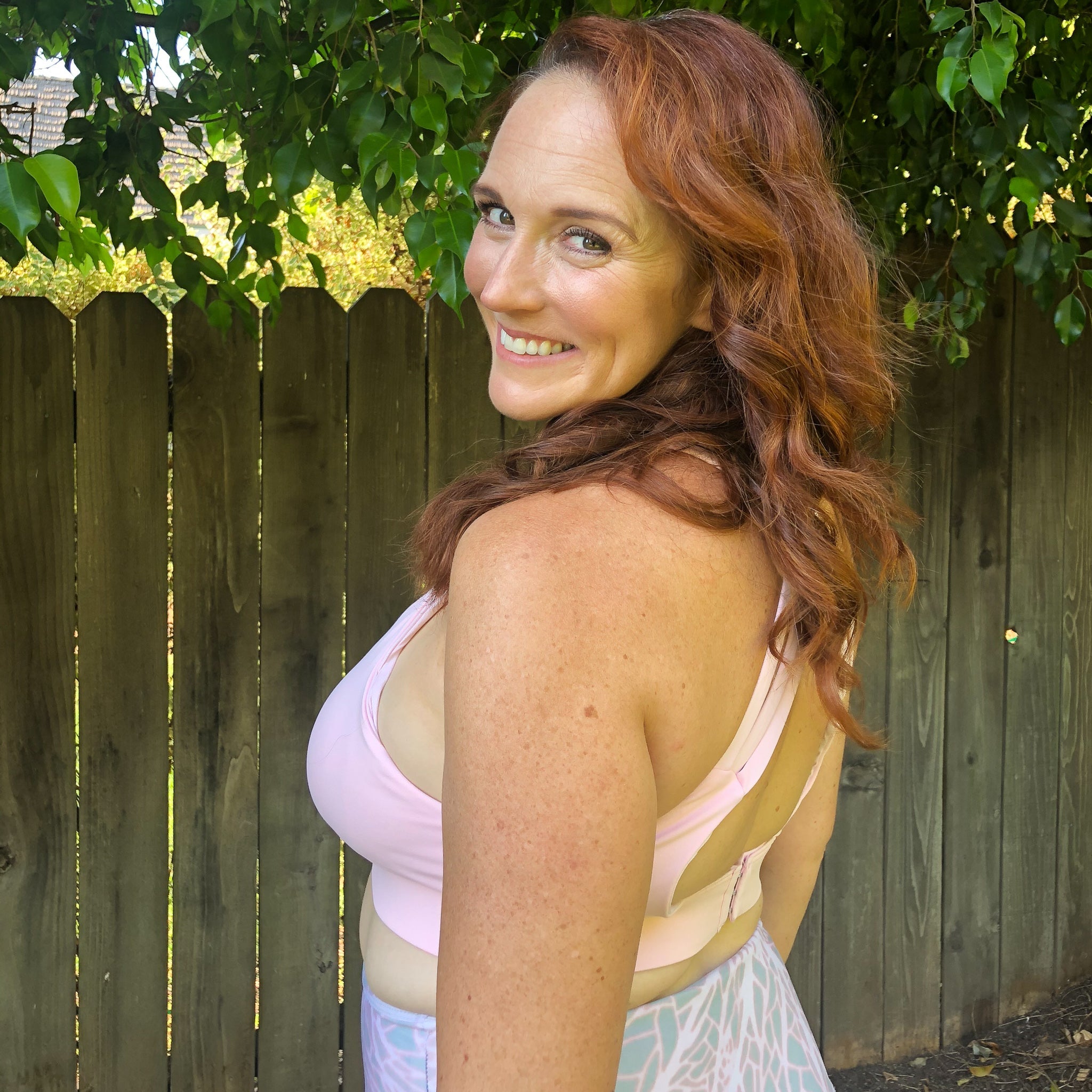 Chloé 3 Running Nursing Sports Bra (dusty Rose)