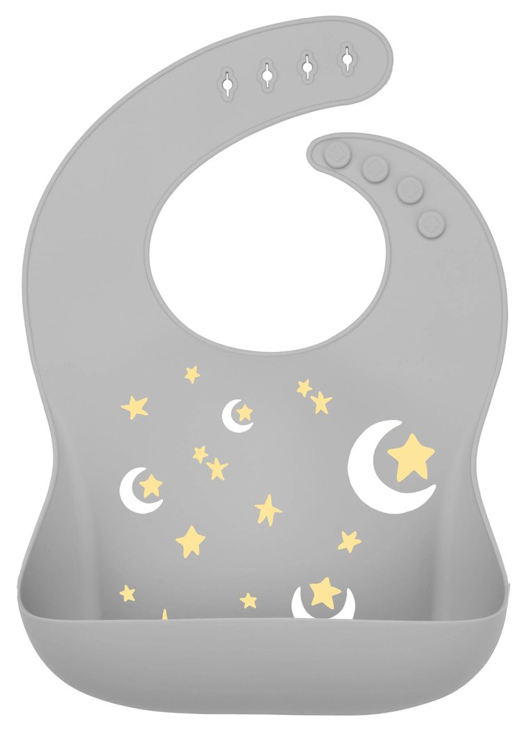 Sweet Dreams Baby Bib – Soft, Cute & Easy-clean Feeding Essential