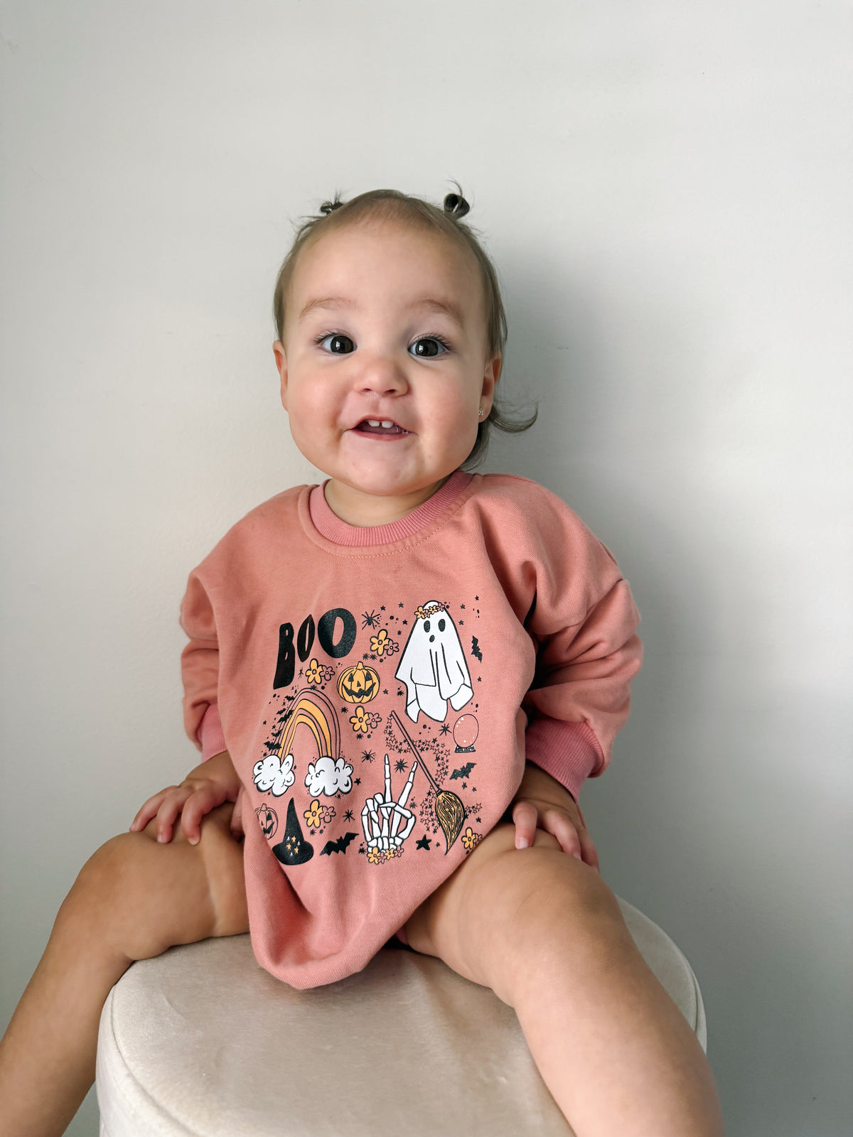 Halloween Sweatshirt Romper