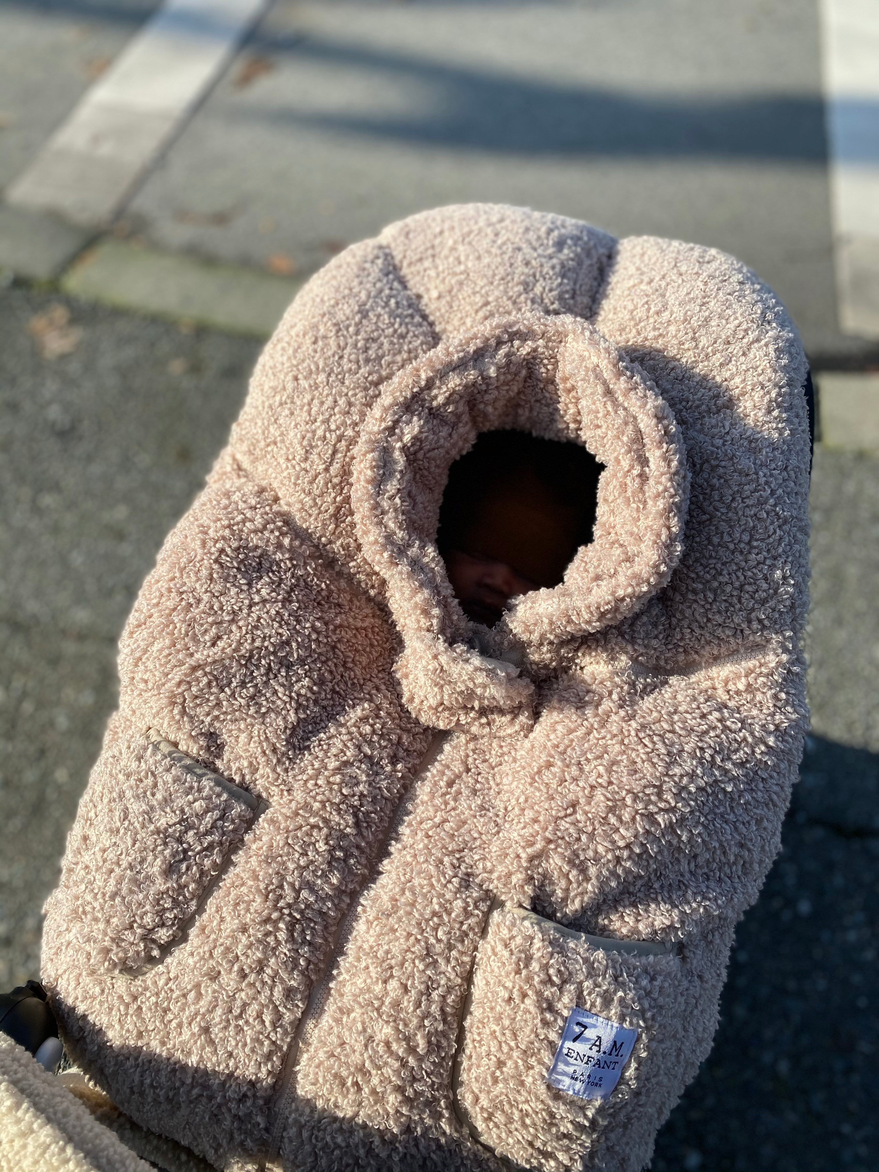 Car Seat Cocoon - Teddy