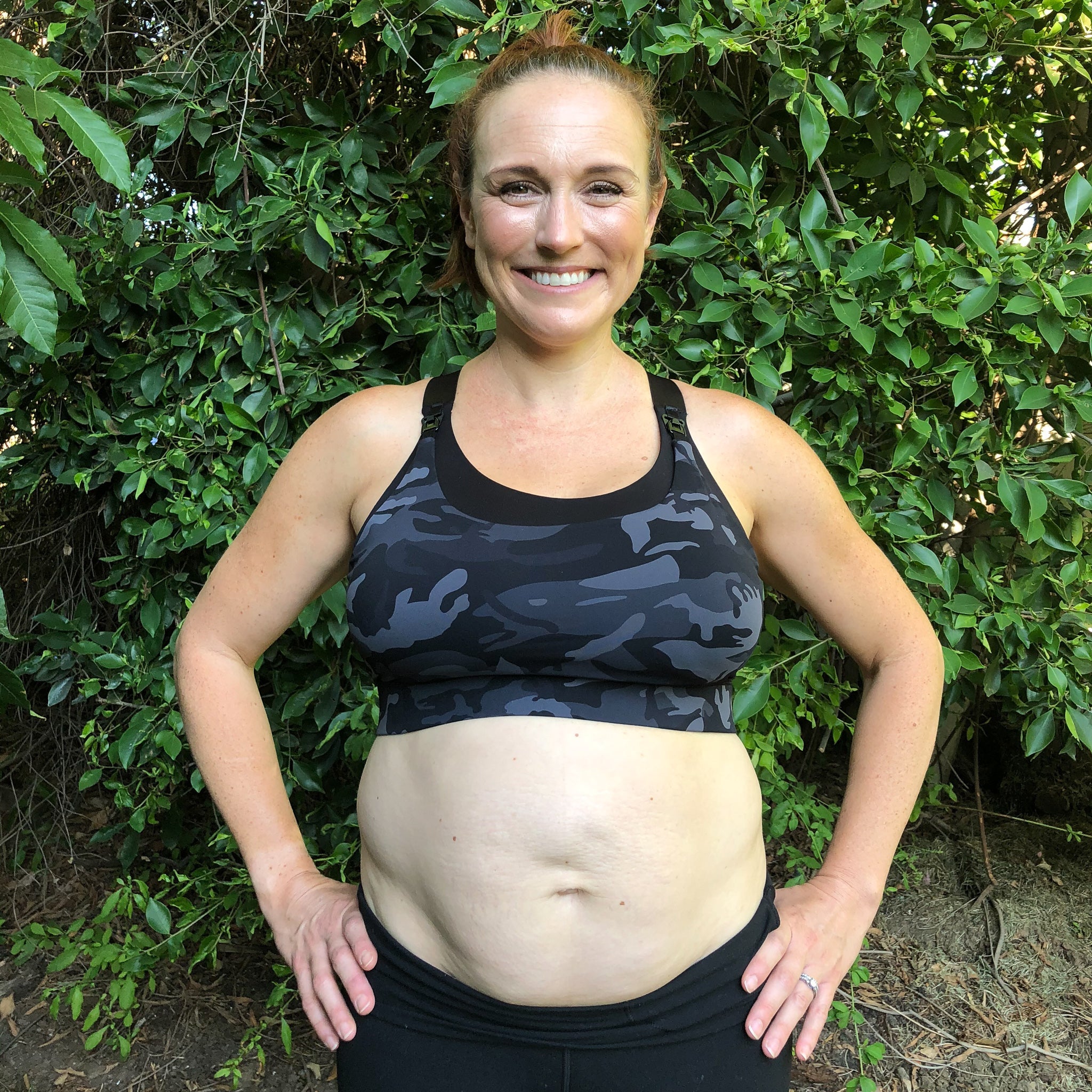 Venice High Impact Full Coverage Nursing Sports Bra (camo)