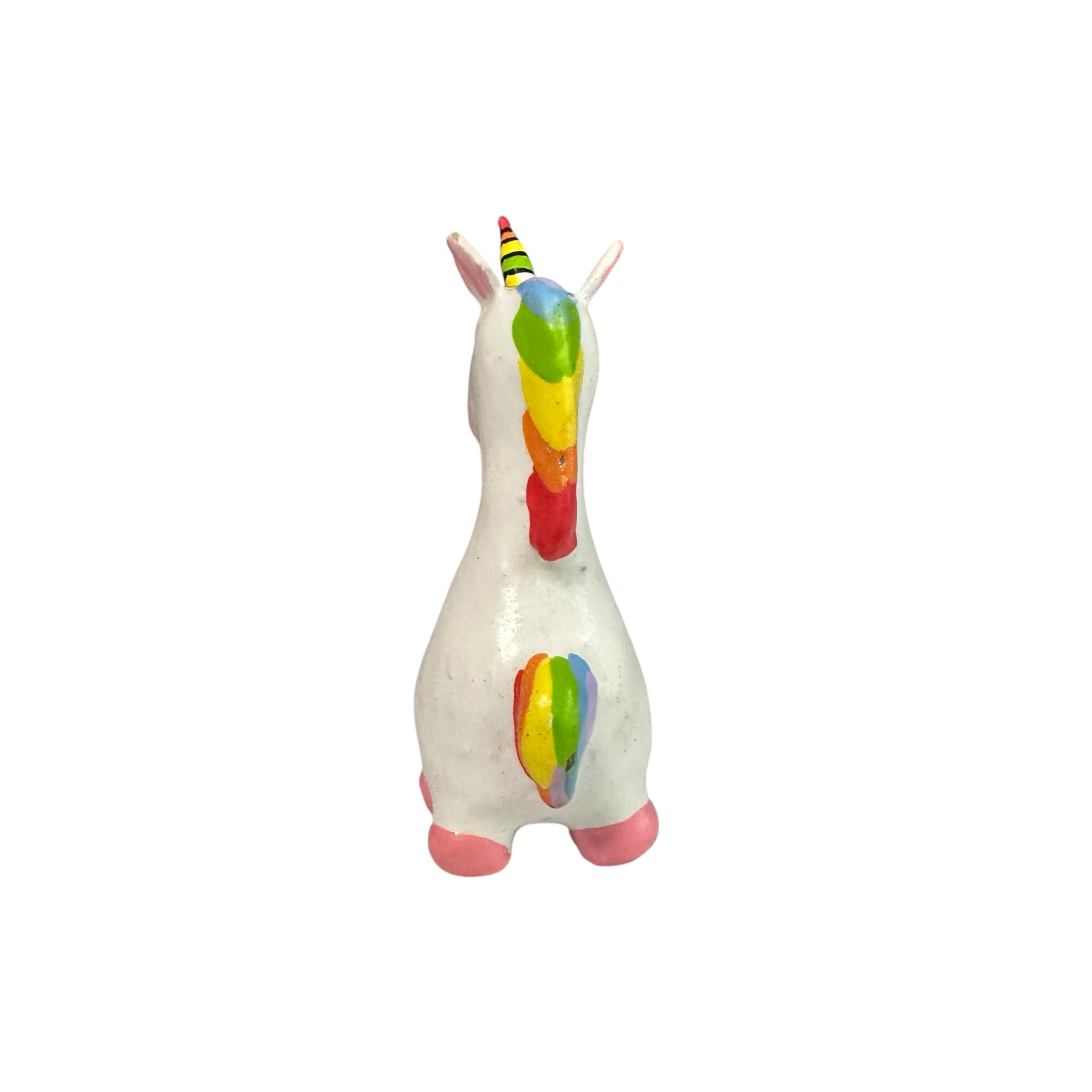 Mini Wooden Unicorn Figurine