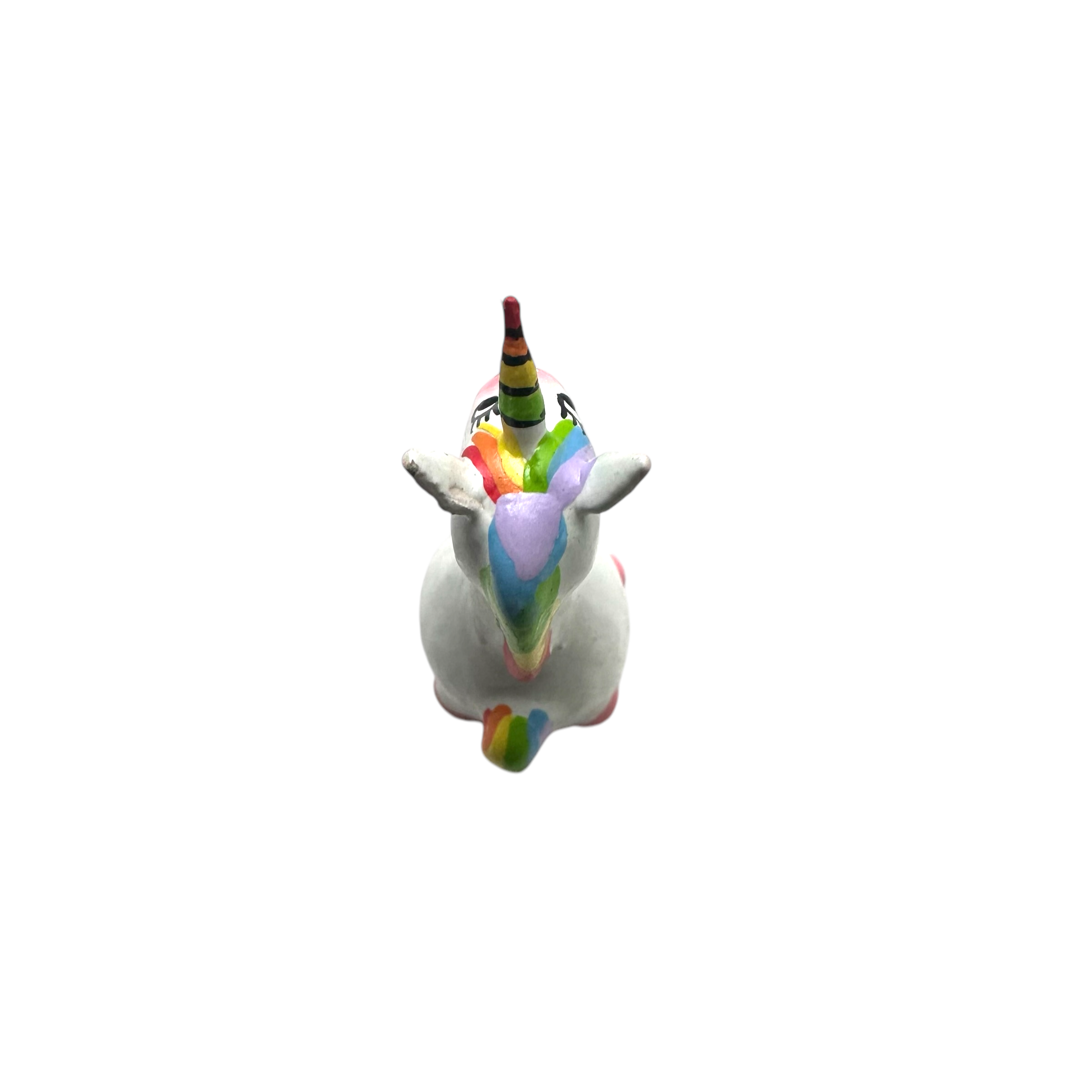 Mini Wooden Unicorn Figurine