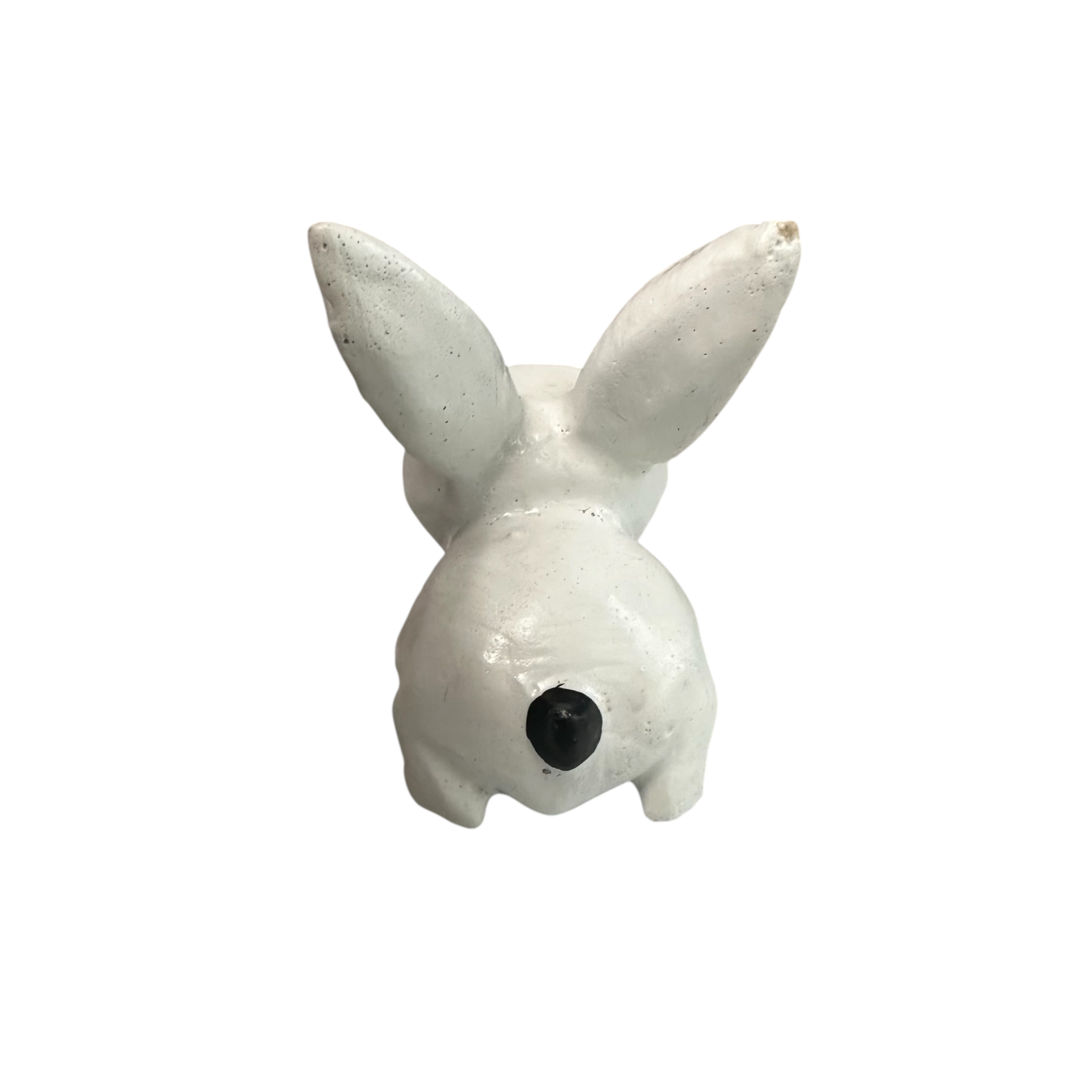Mini Wooden Bunny Figurine