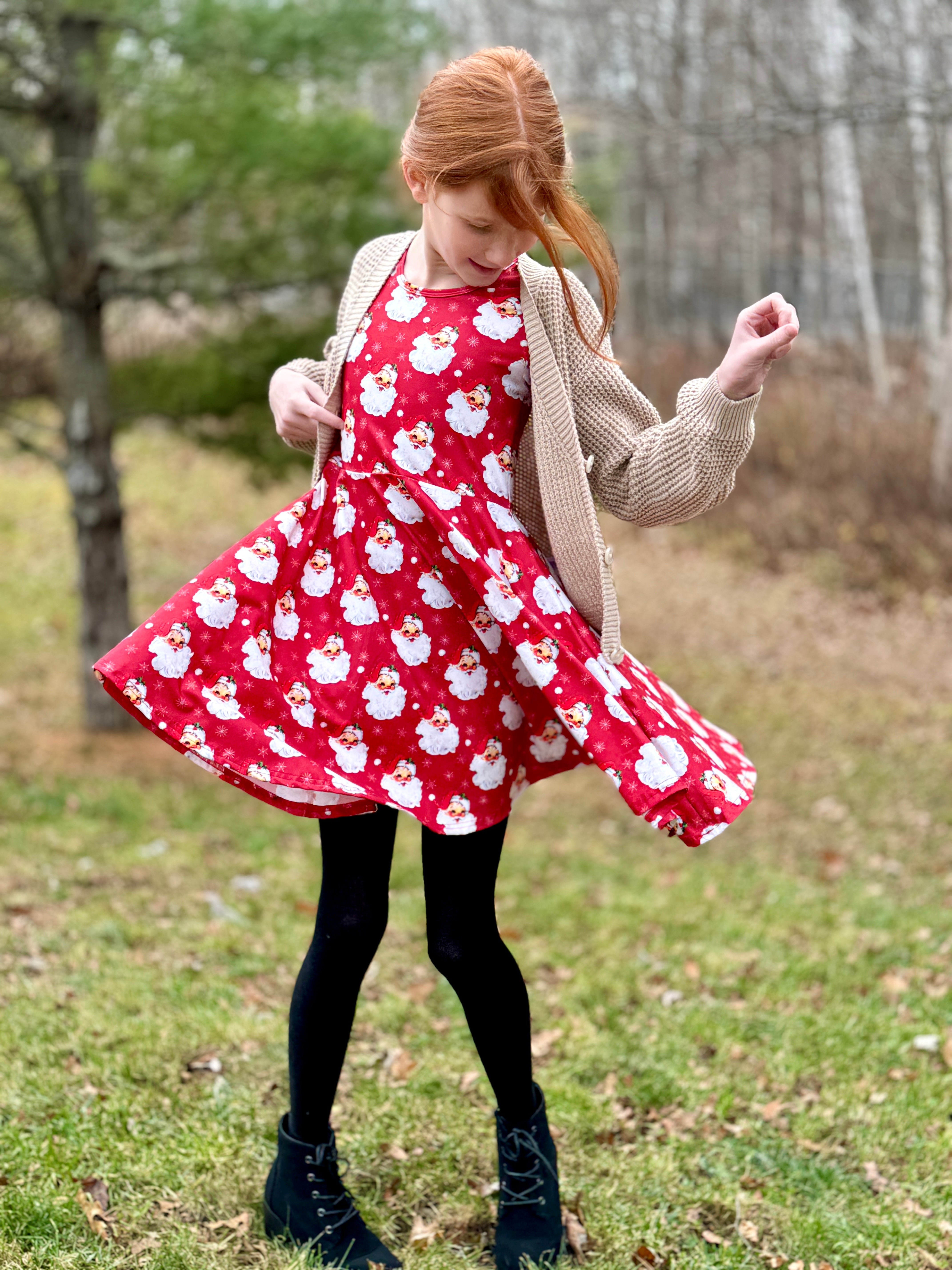 Santa Twirl Dress
