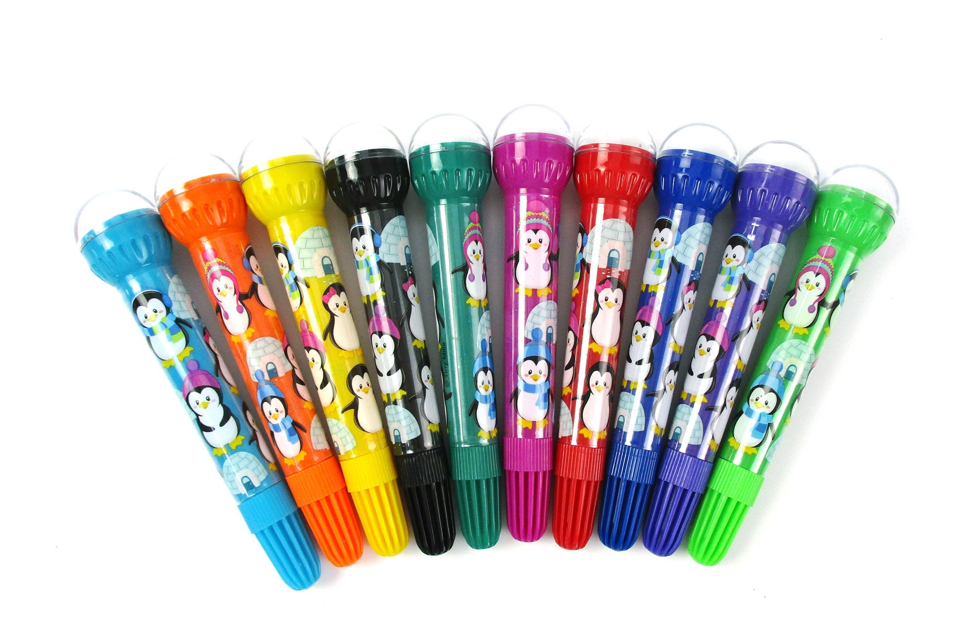 Penguin Stamp Marker Set - Set Of 10