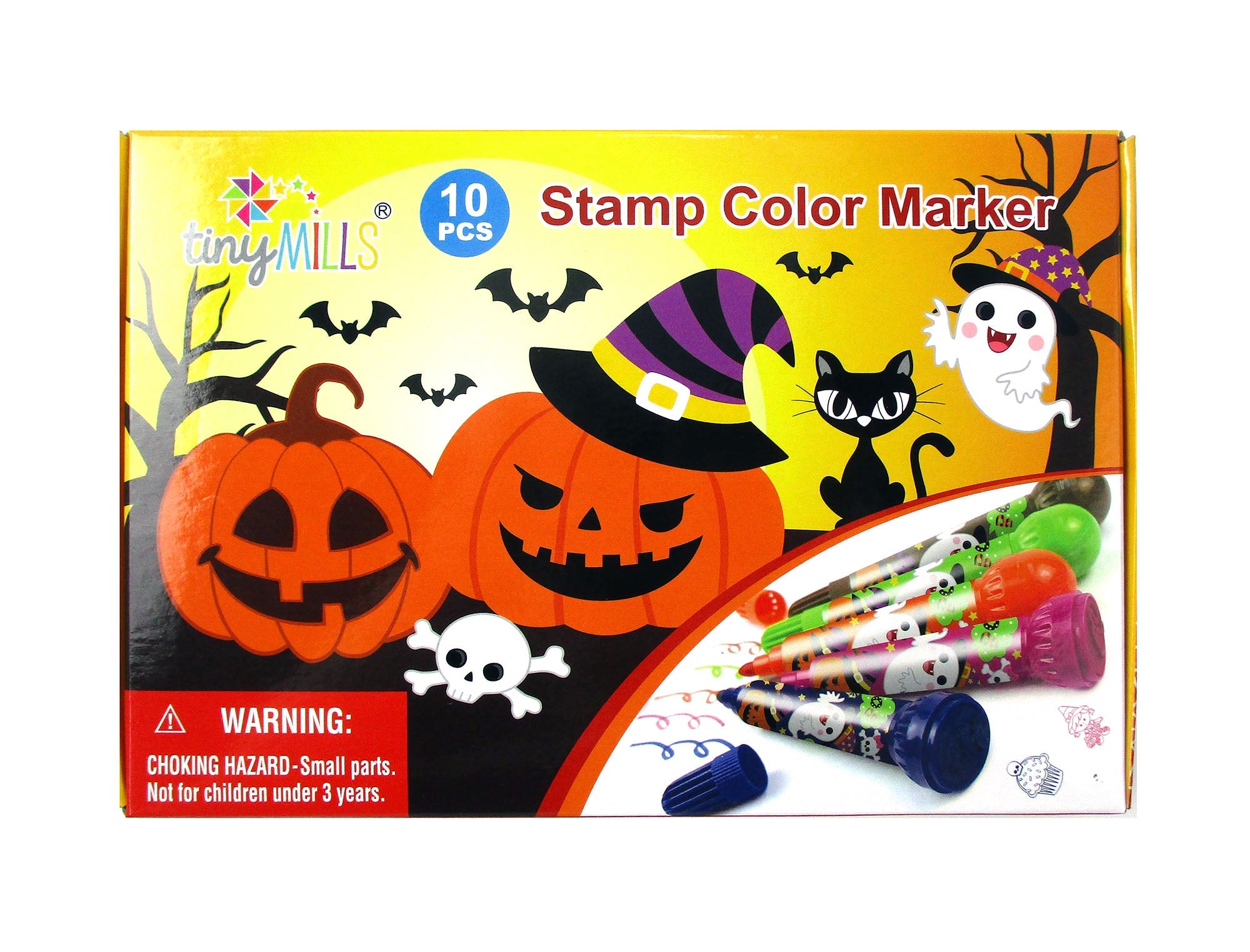 Halloween Stamp Marker Set - Set Of 10