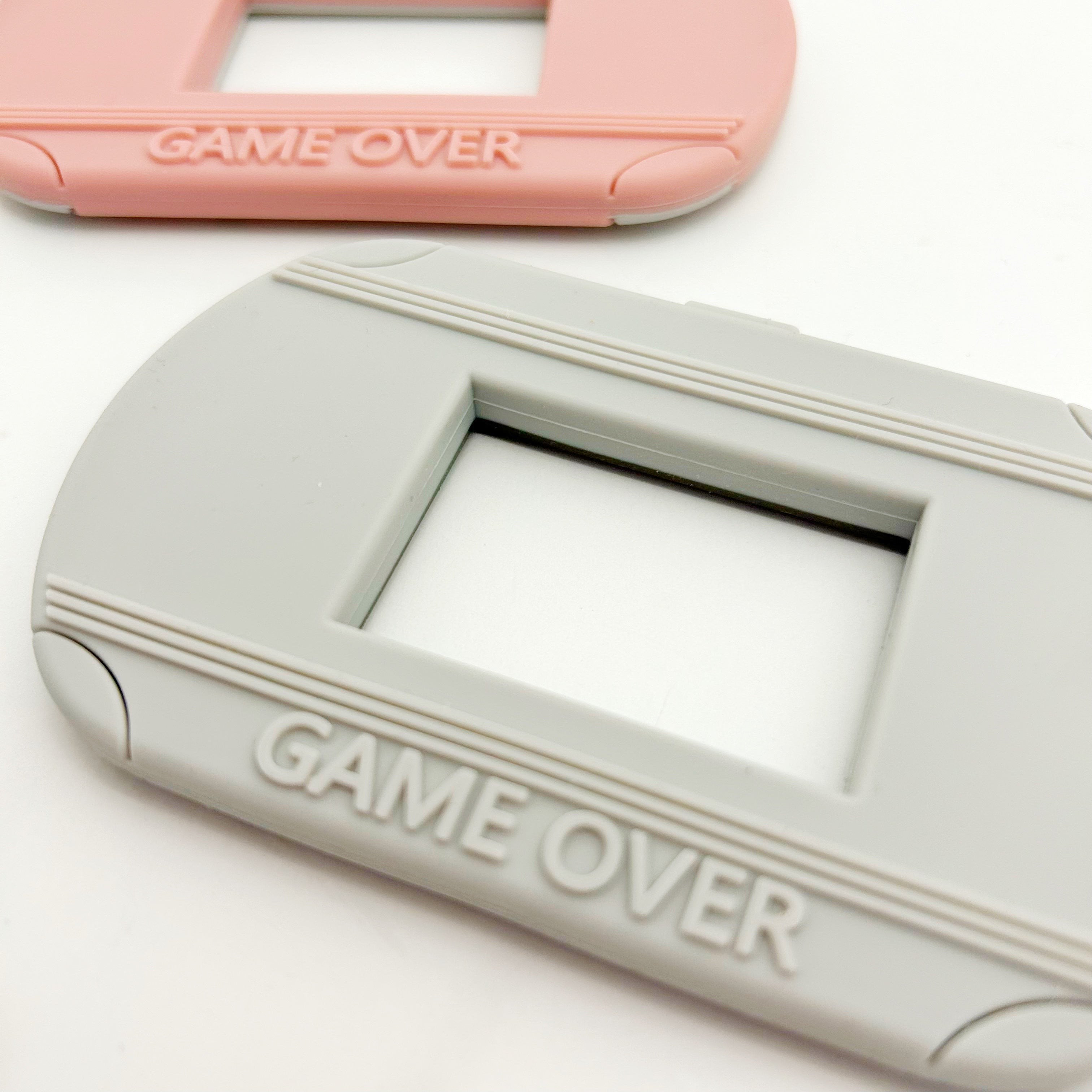 Handheld Video Game Silicone Teether: Nostalgic & Safe Choice