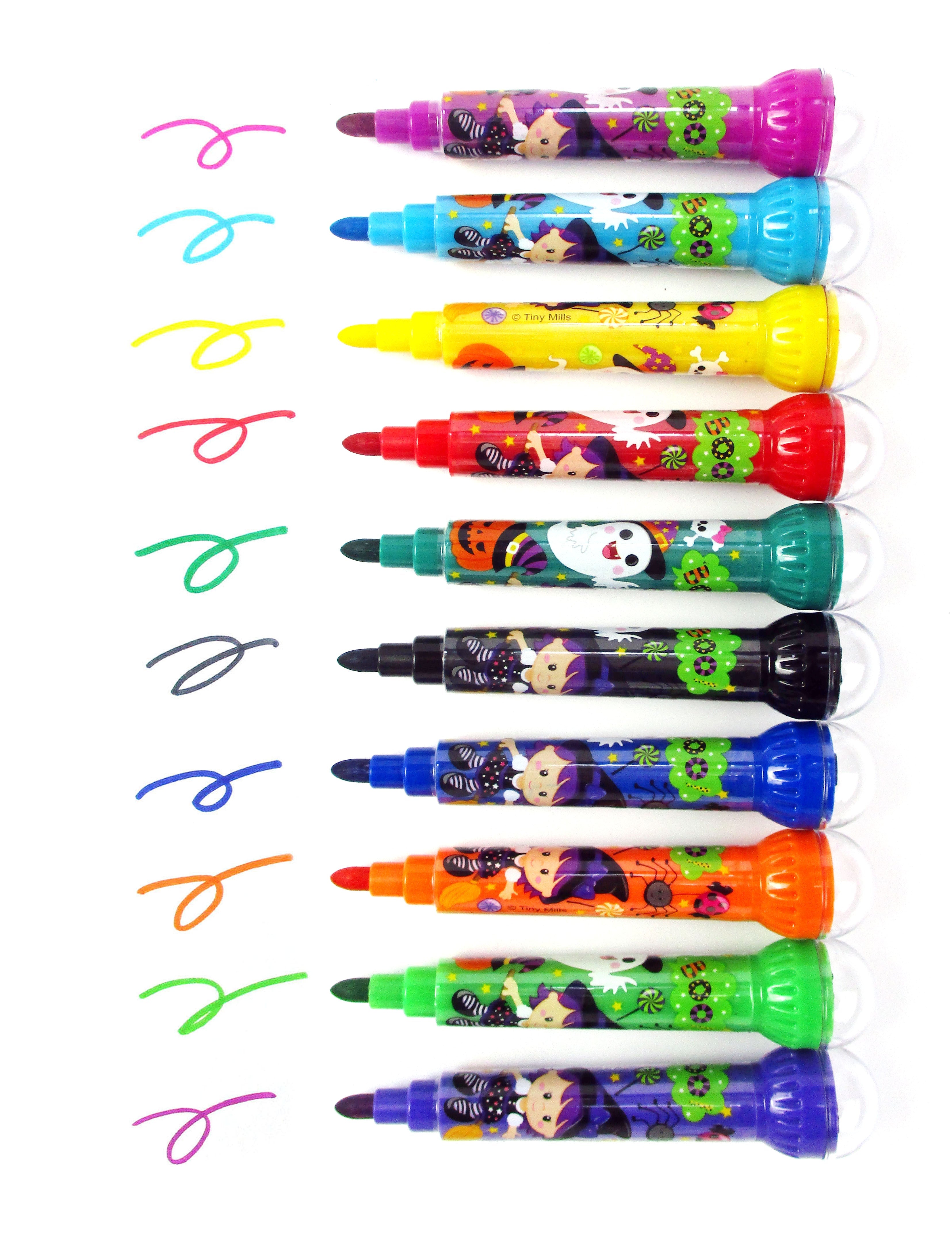 Halloween Stamp Marker Set - Set Of 10