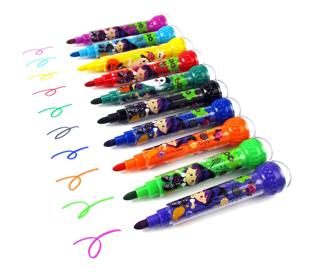 Halloween Stamp Marker Set - Set Of 10