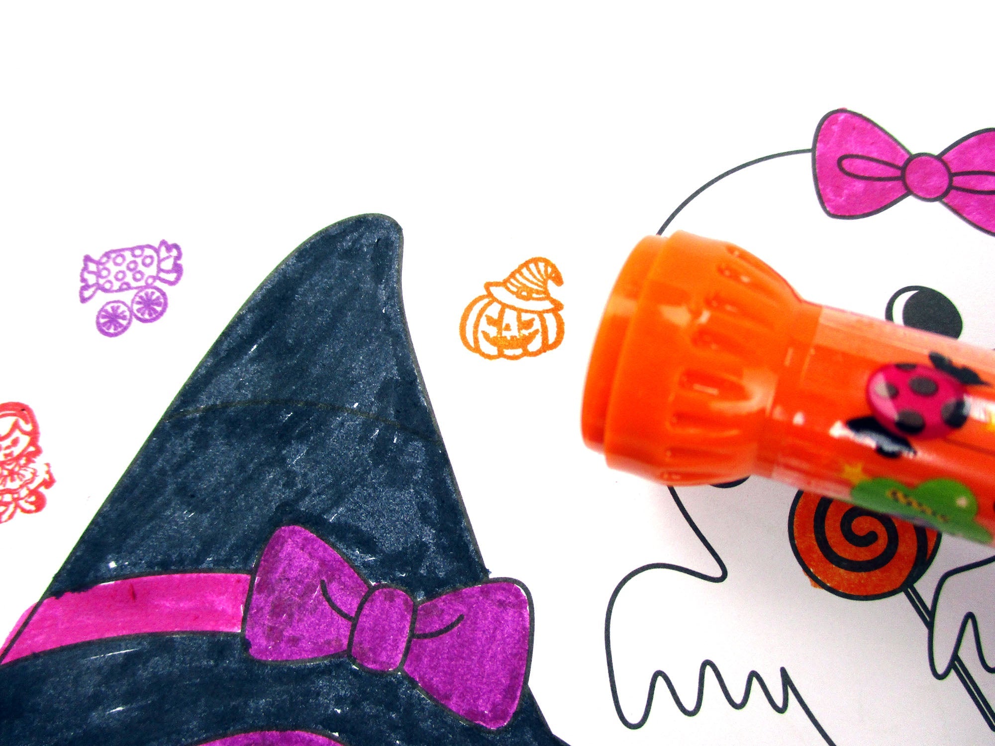 Halloween Stamp Marker Set - Set Of 10