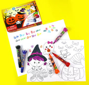 Halloween Stamp Marker Set - Set Of 10