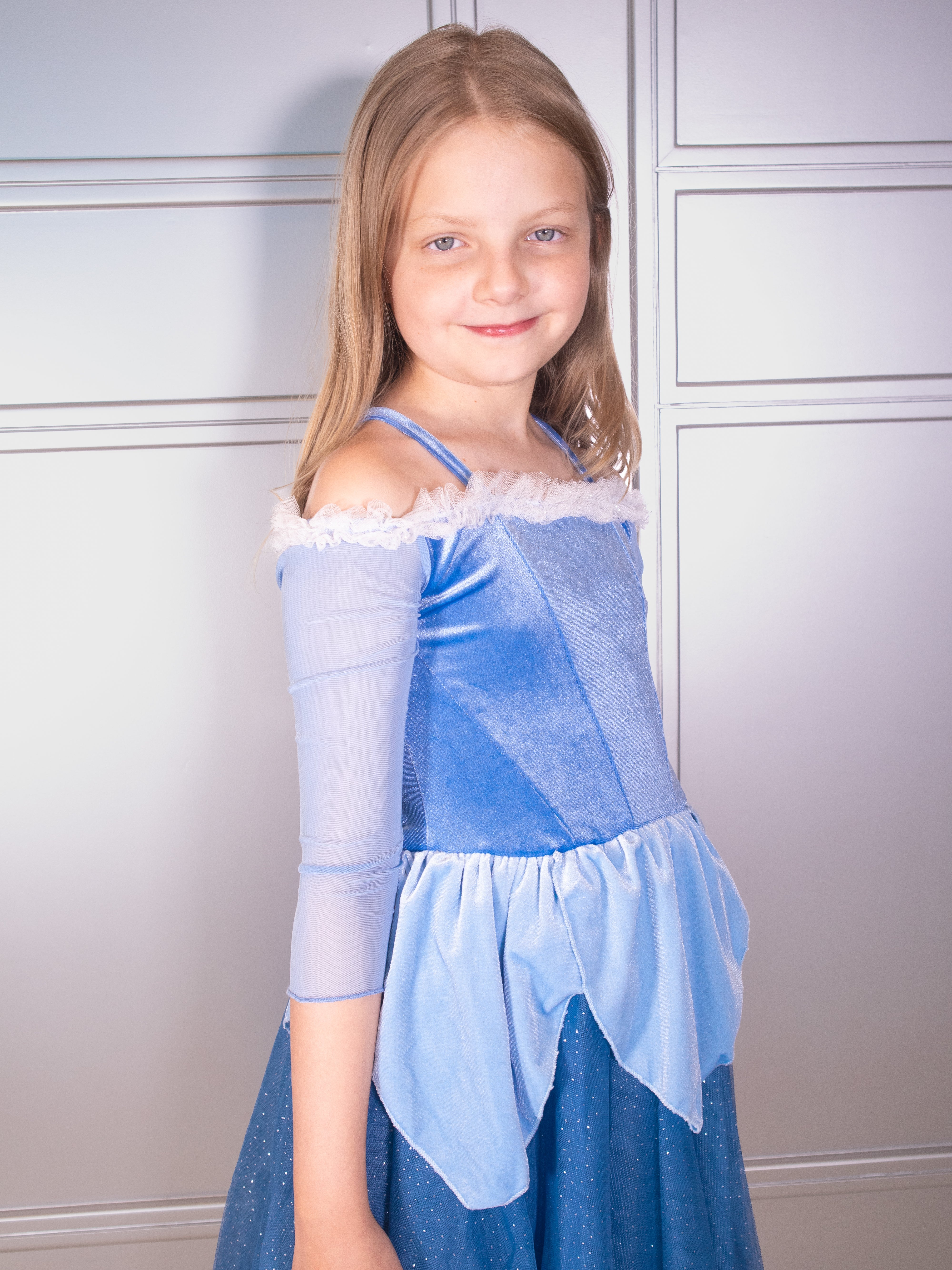 The Blue Sleeping Princess Dress
