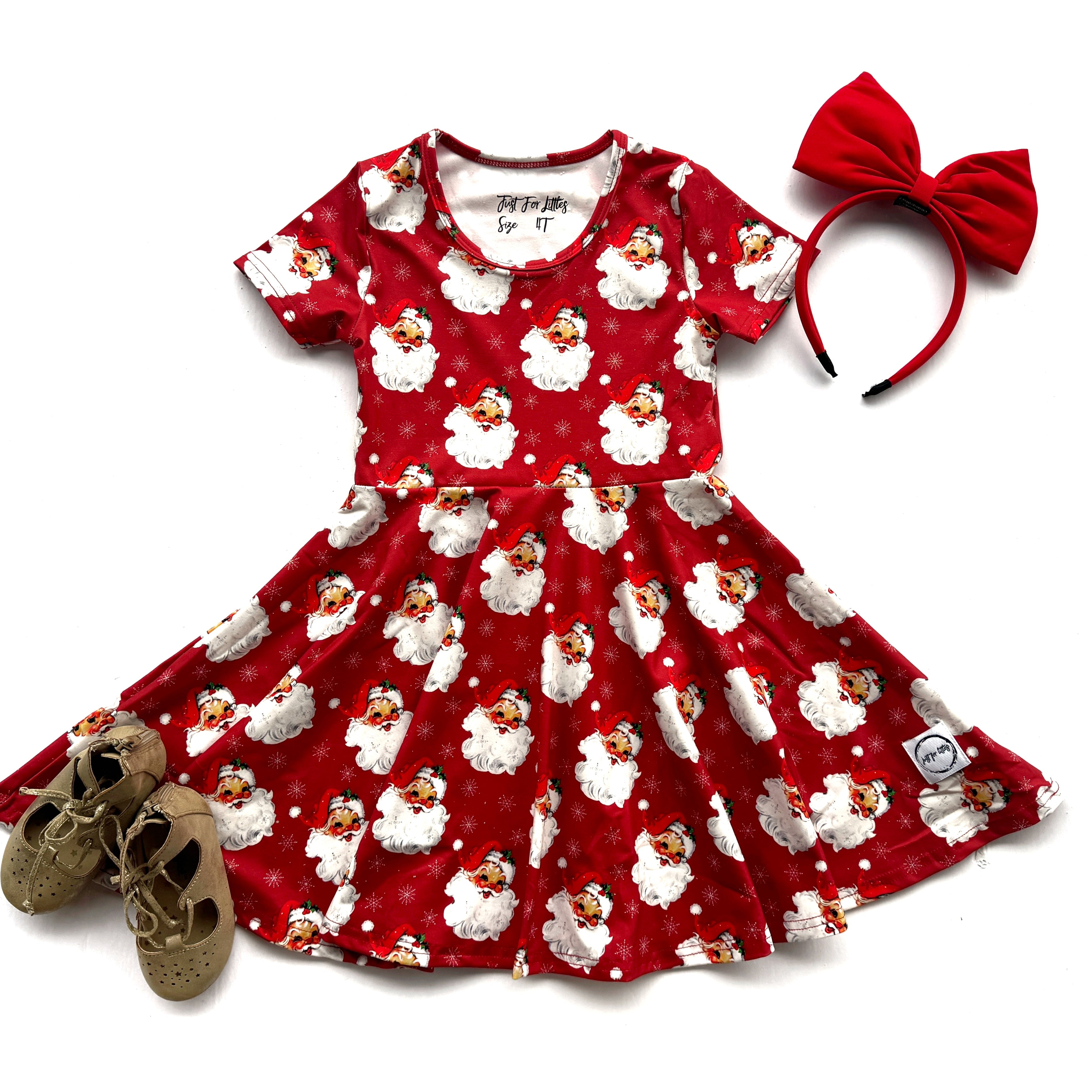 Santa Twirl Dress