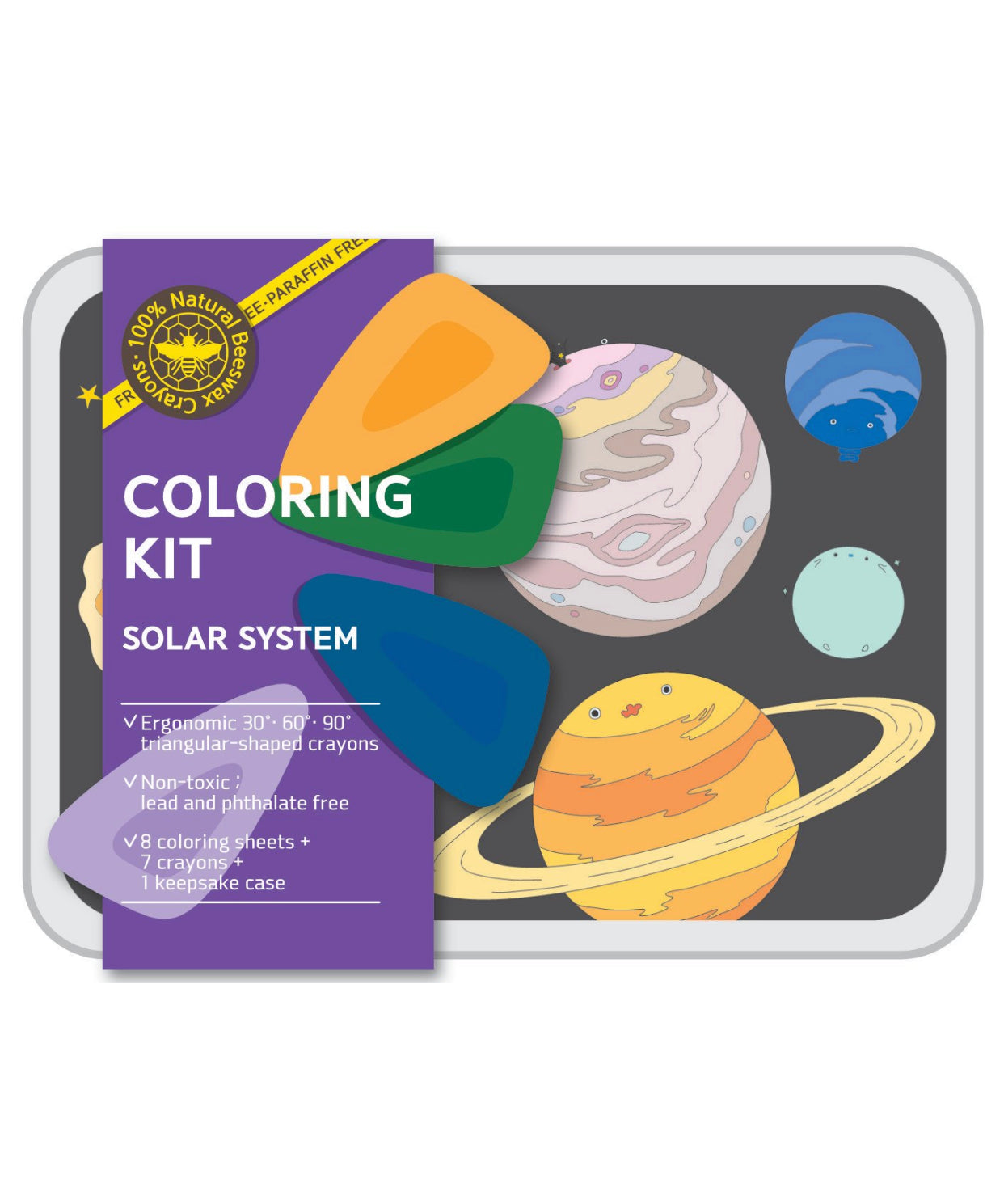 Coloring Kit - 5 Units In Set - Solar System  Small