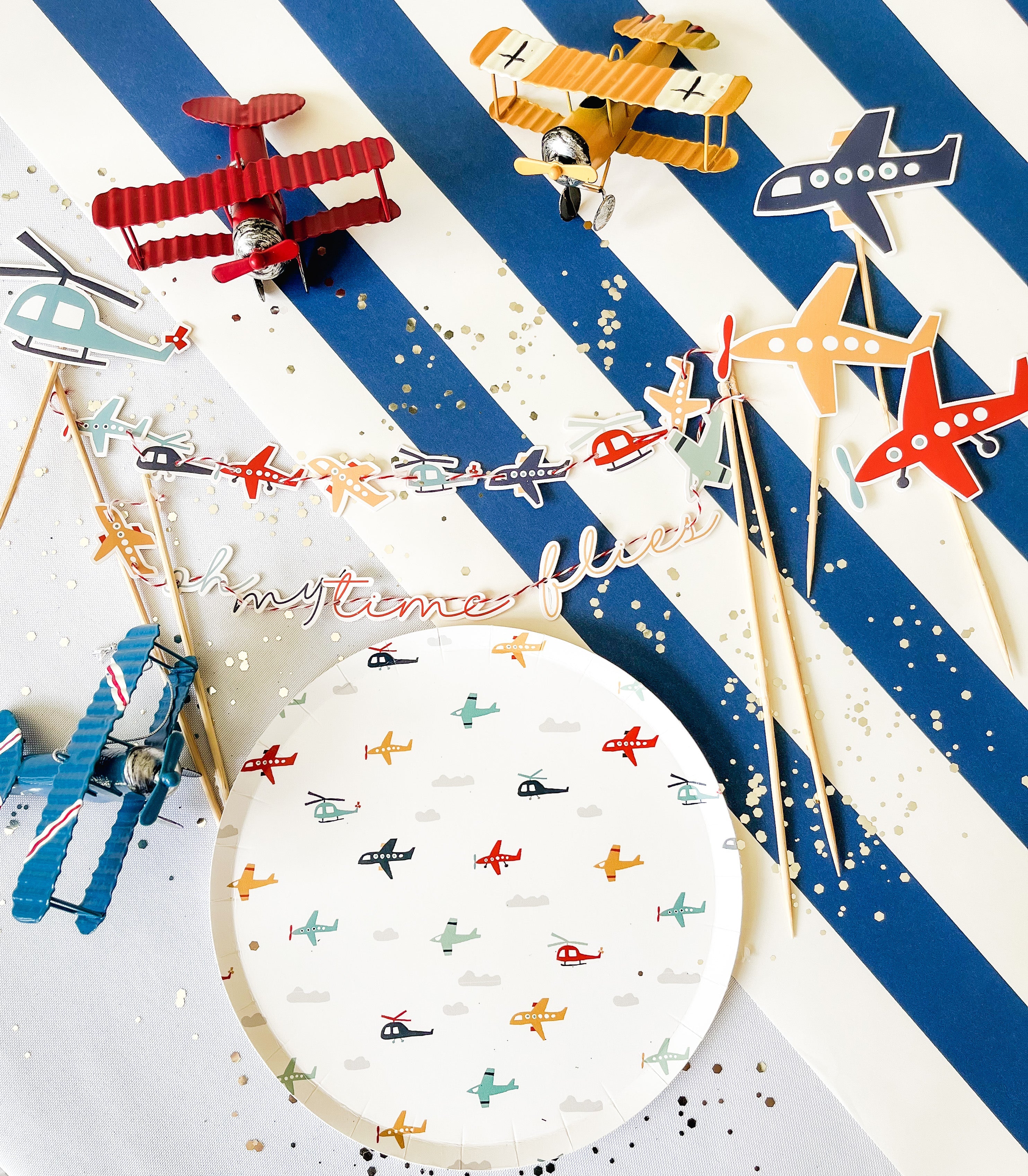 Airplane Cake Banner (1)