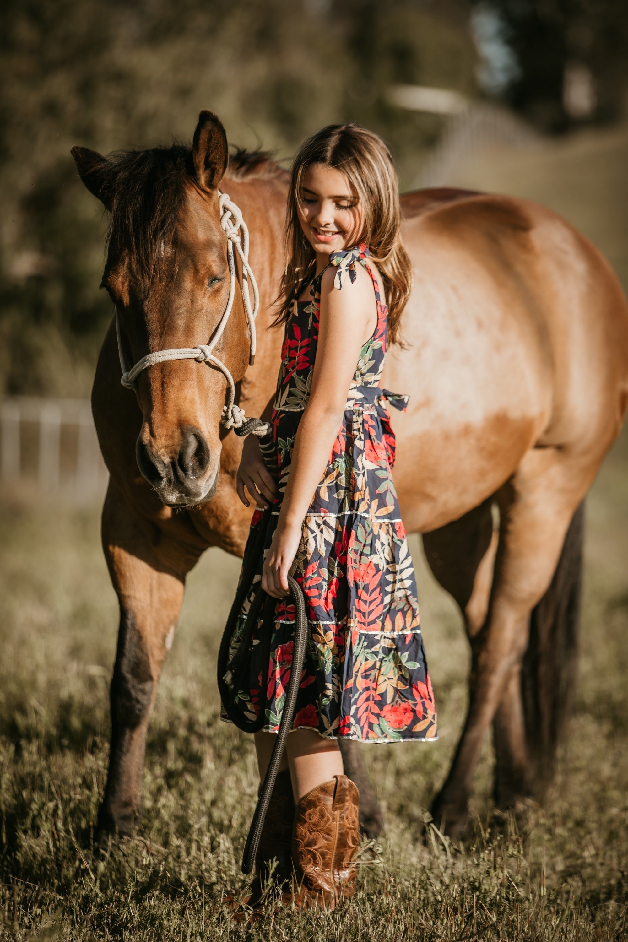 Jazmin Dress - Navy