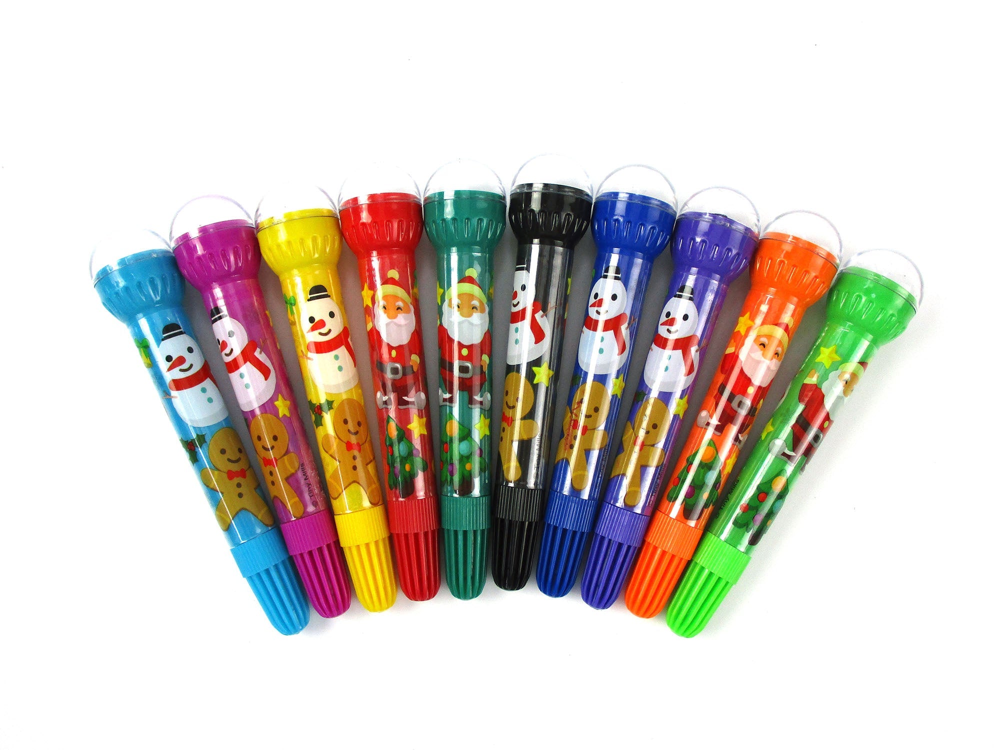 Christmas Stamp Marker Set - Set Of 10