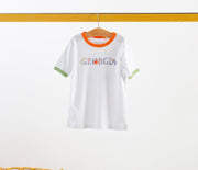 Peachy Georgia Organic Cotton Tee