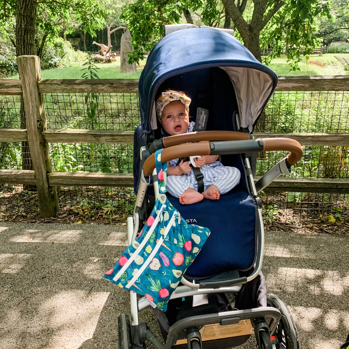 Organic Produce - Waterproof Wet Bag (for Mealtime, On-the-go, And More!)