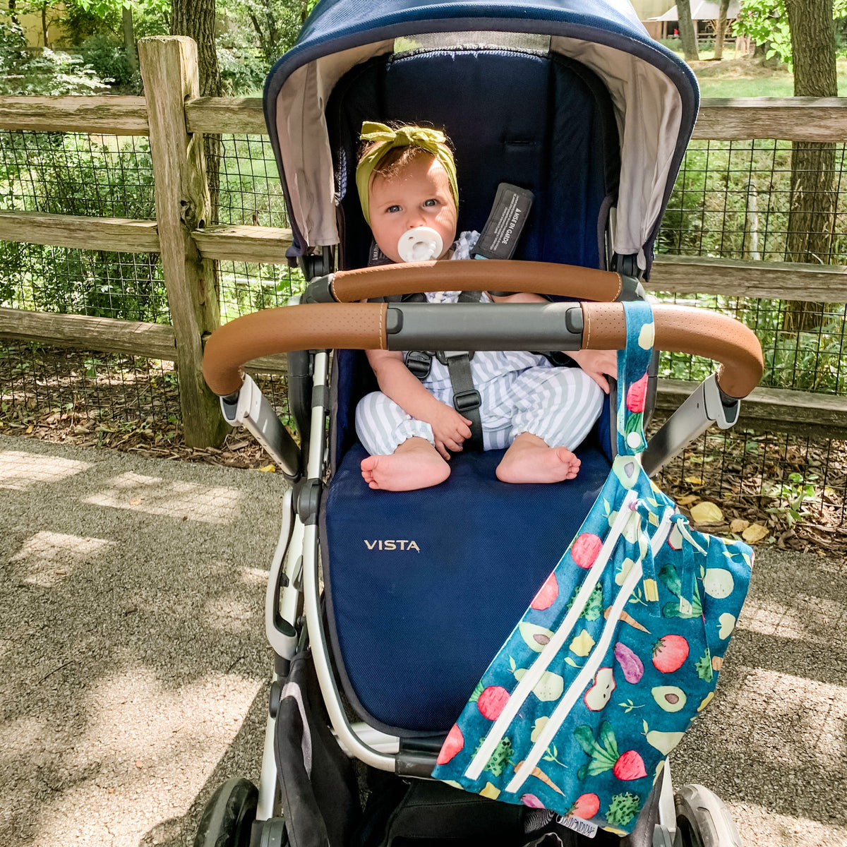 Organic Produce - Waterproof Wet Bag (for Mealtime, On-the-go, And More!)