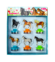 Horse Acrylic Stamp Set Of 6